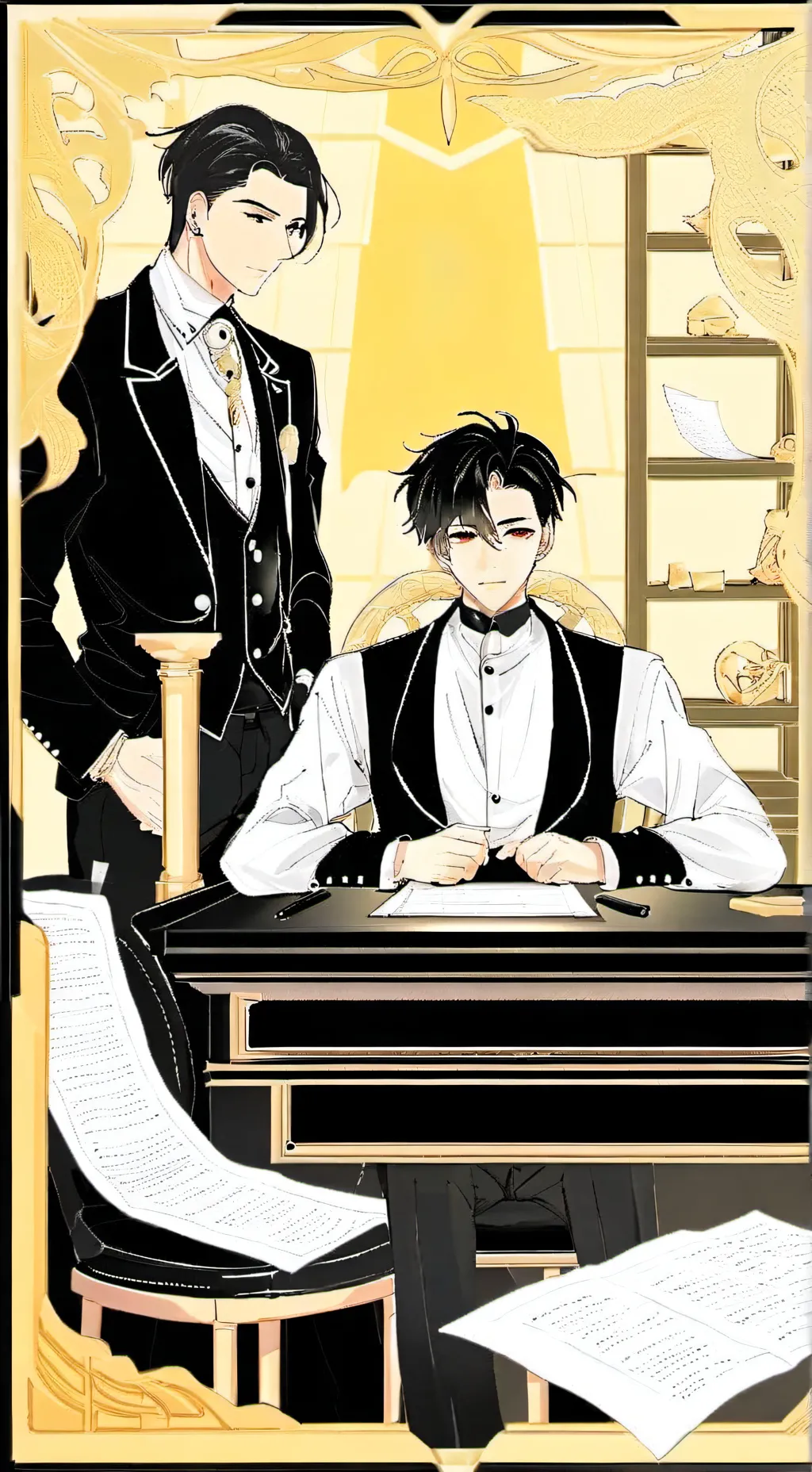 ai character: ‰★Charles★‰ background