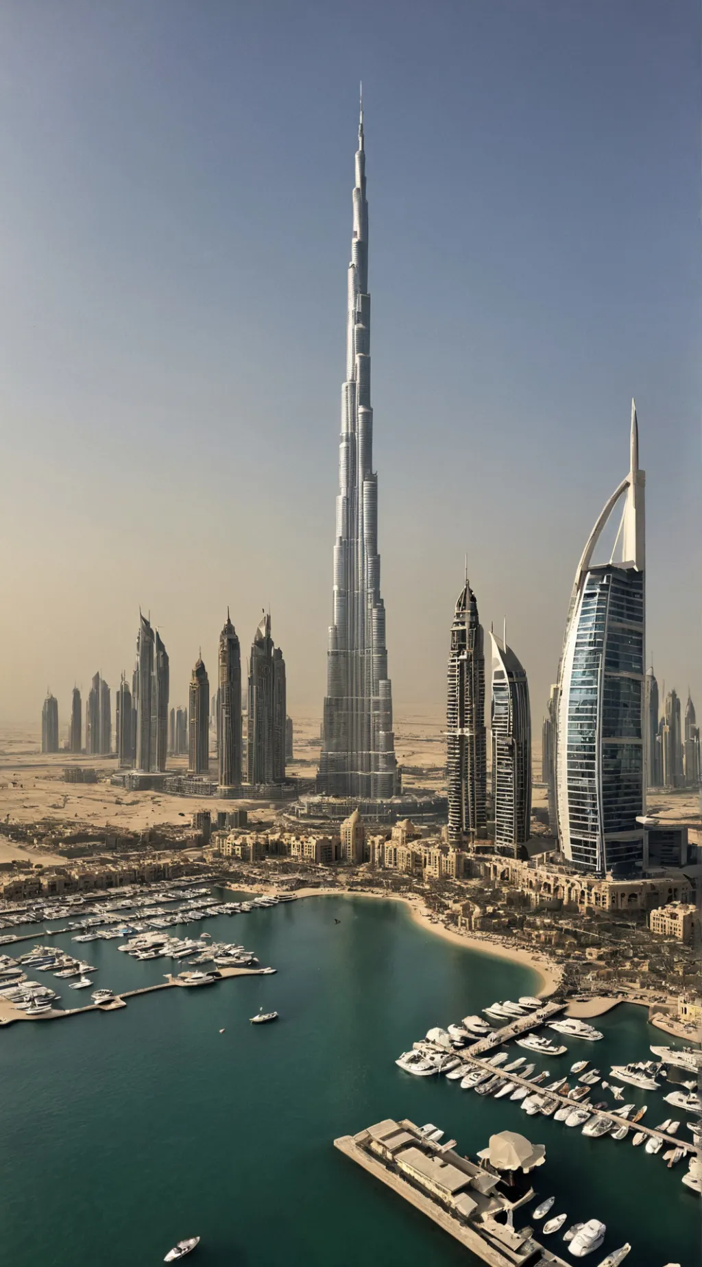 ai character: The Middle East background