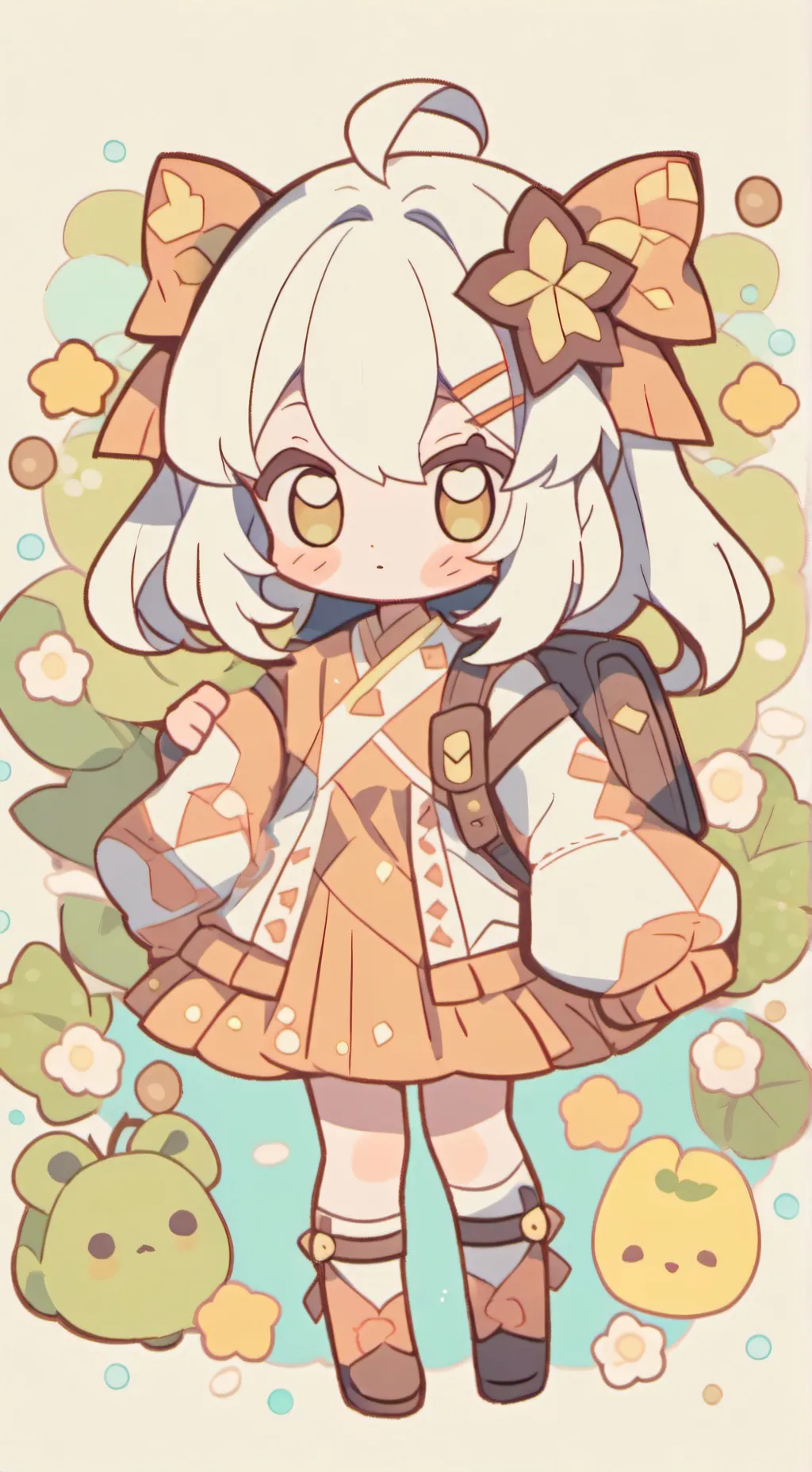 ai character: My first talkie Ie background