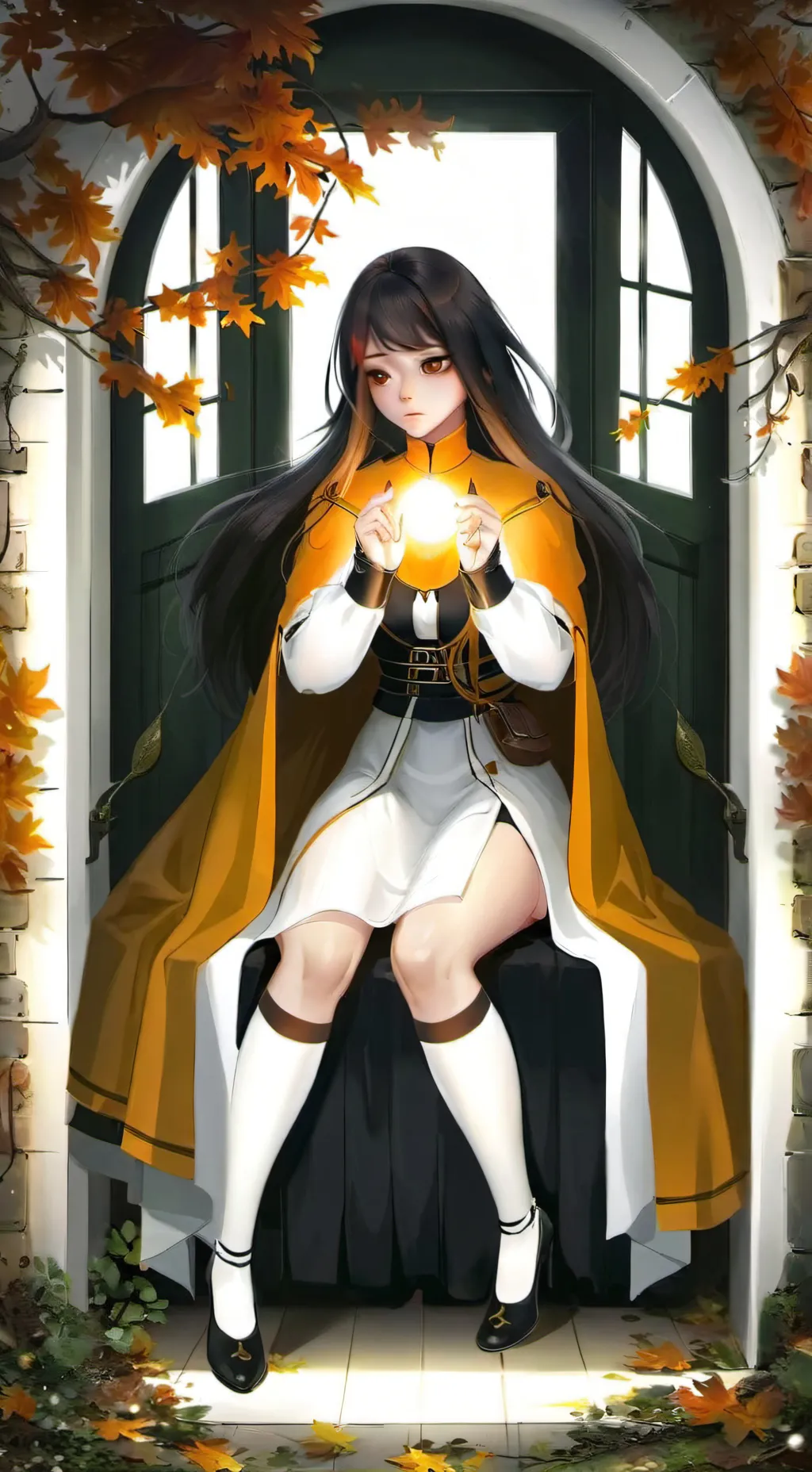 ai character: кира background