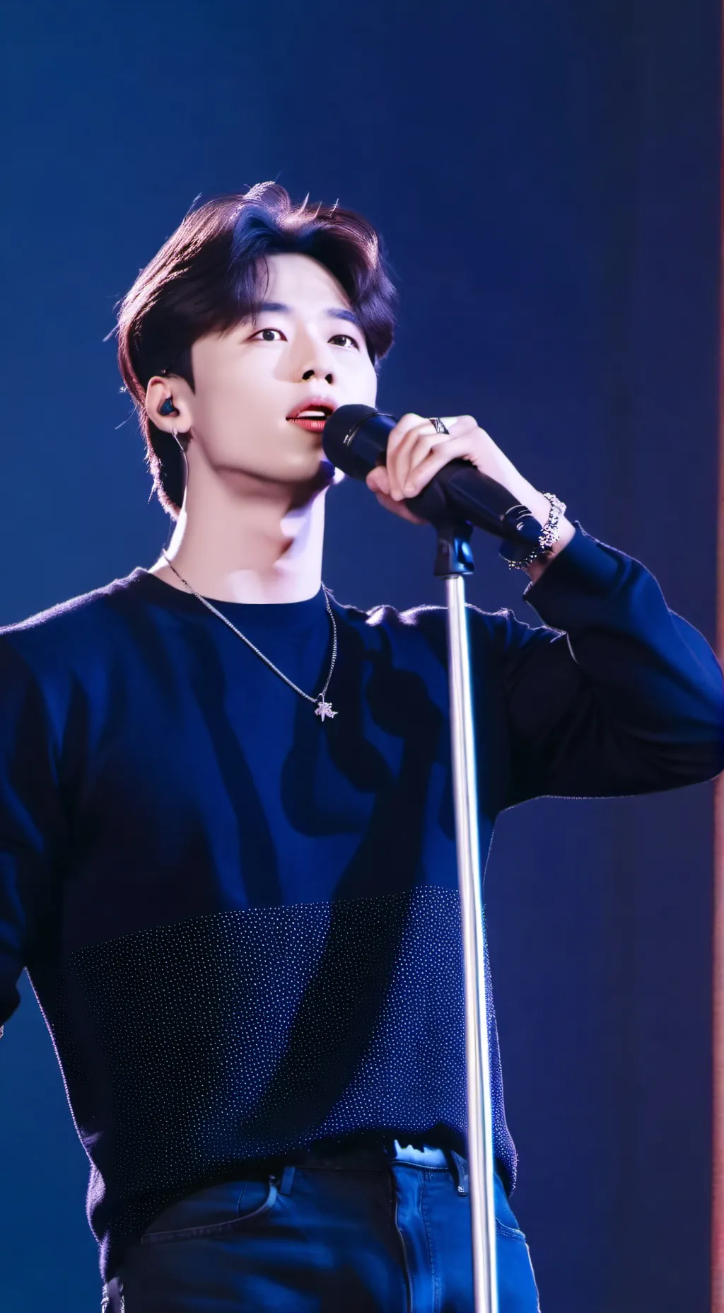 ai character: Park Jimin  background