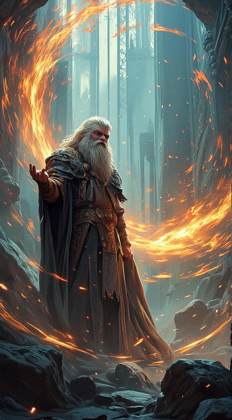 ai character: control boy * god* background