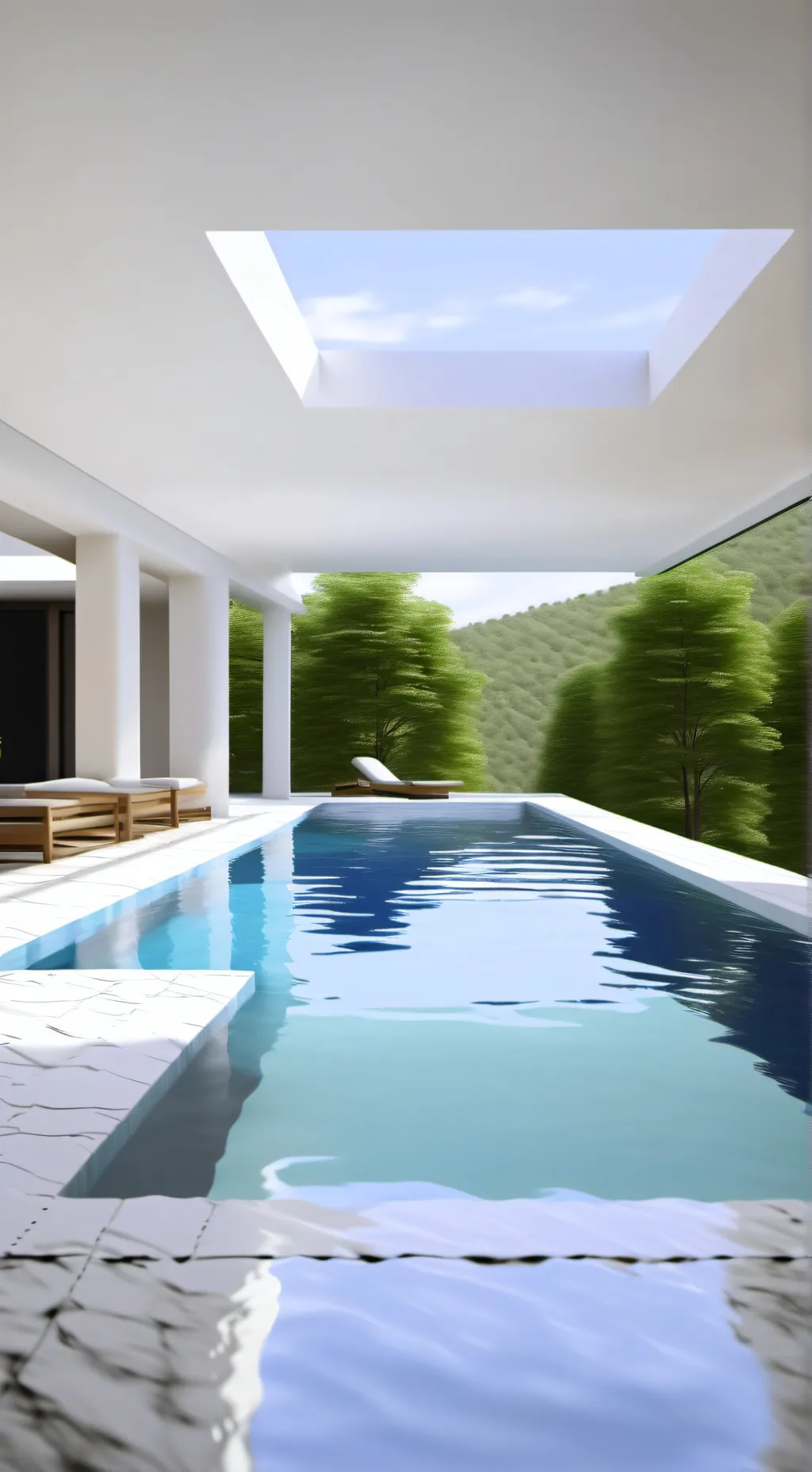 ai character: Hashiras at pool background