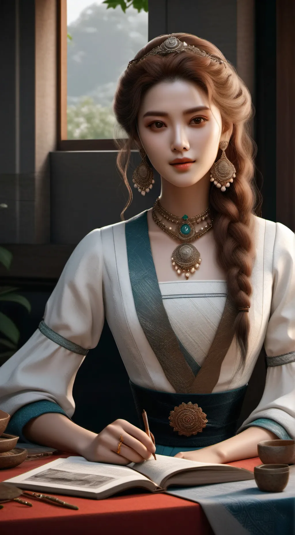 ai character: My Gf background