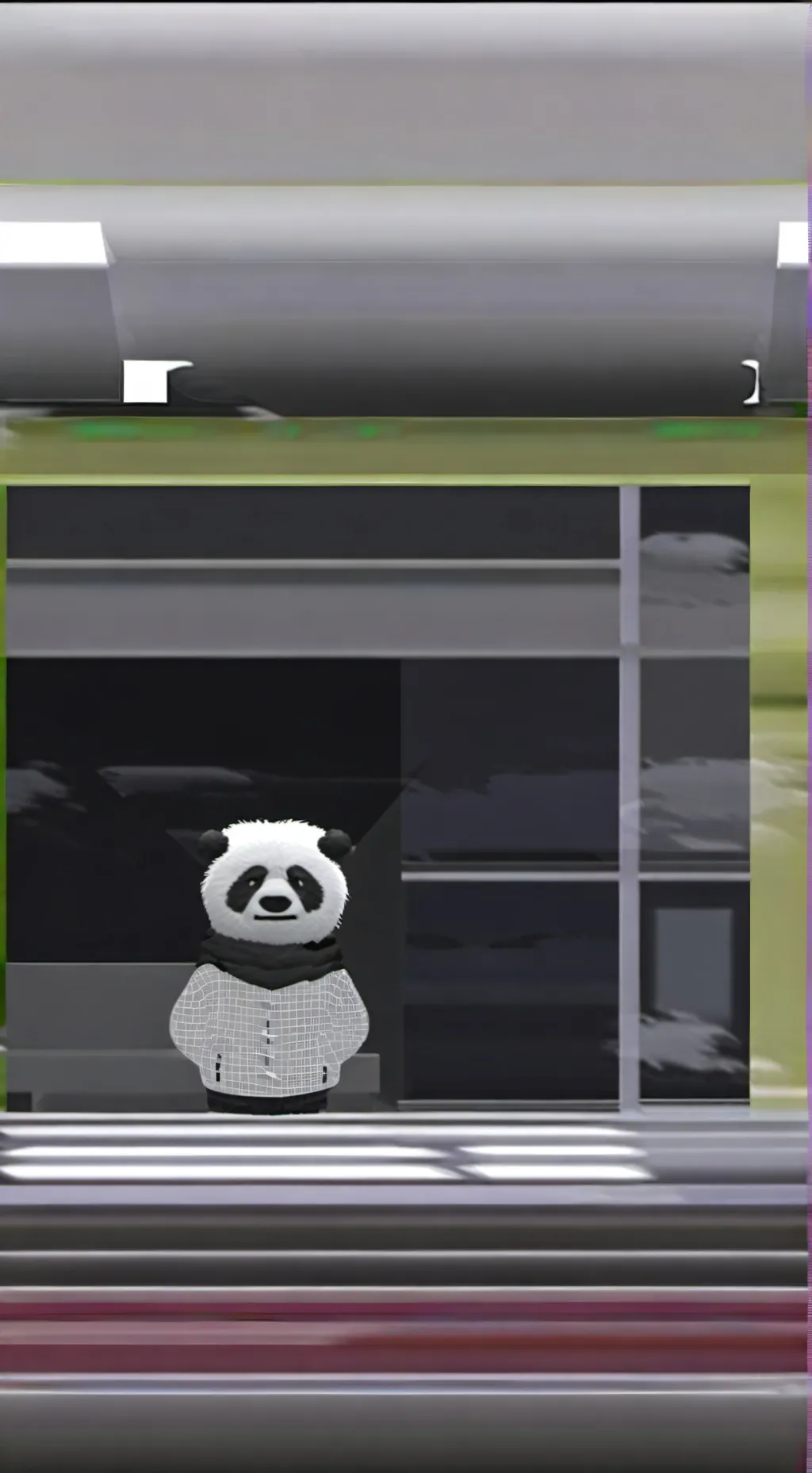 ai character: FPE x Portal 2 background