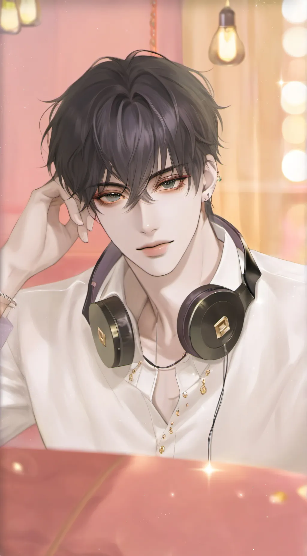 ai character: Damien background