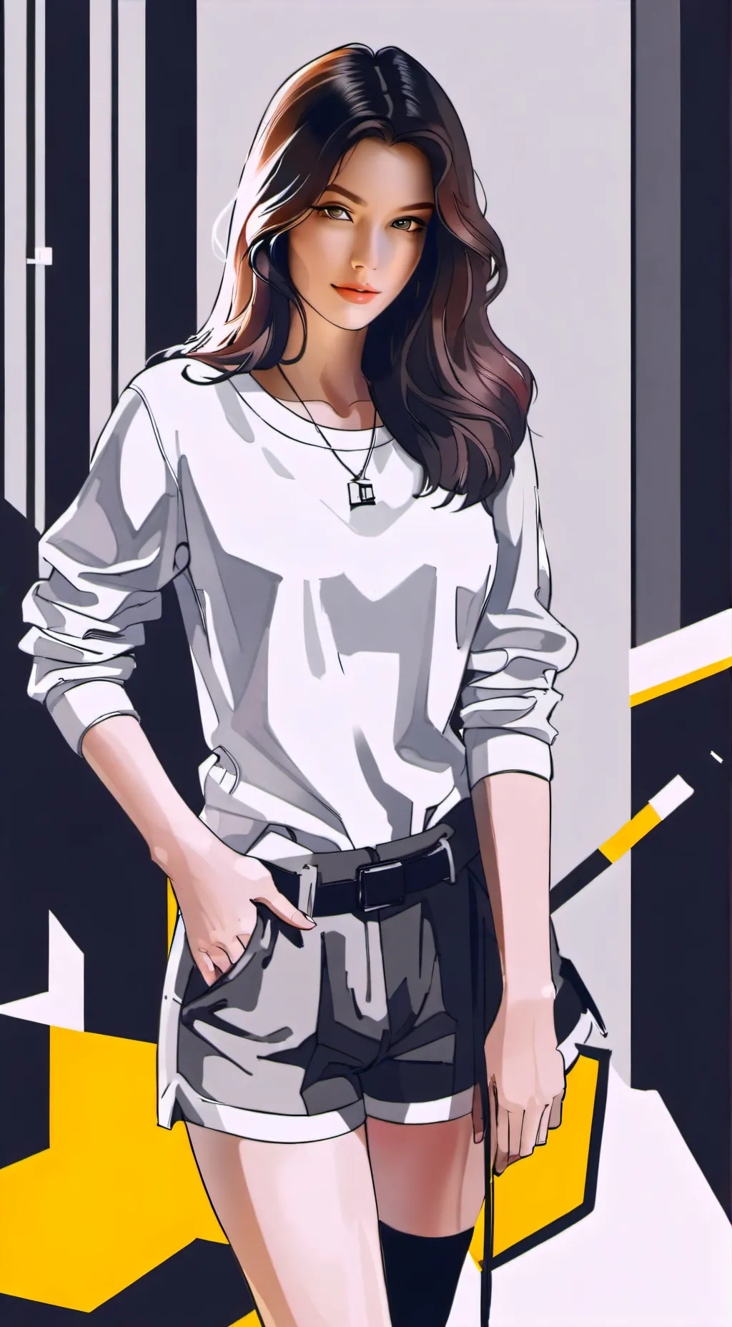 ai character: Sara🌸 background