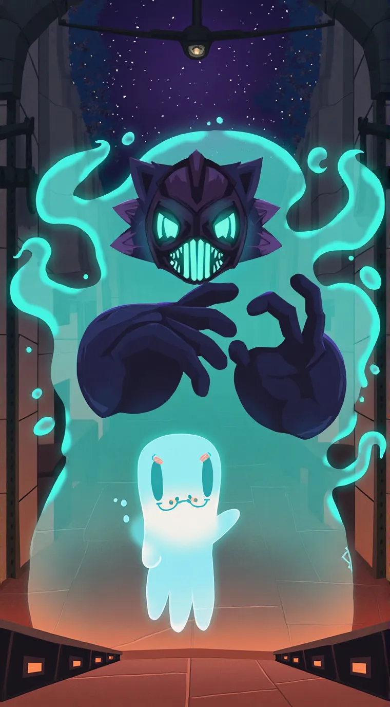 ai character: Titan drill man background