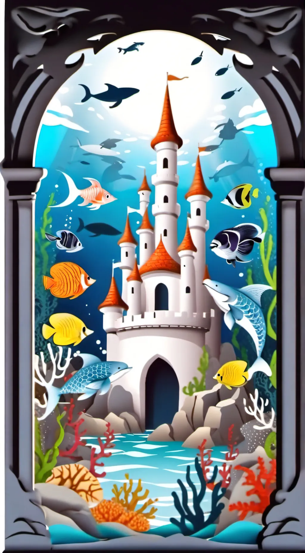 ai character: The Castle  background