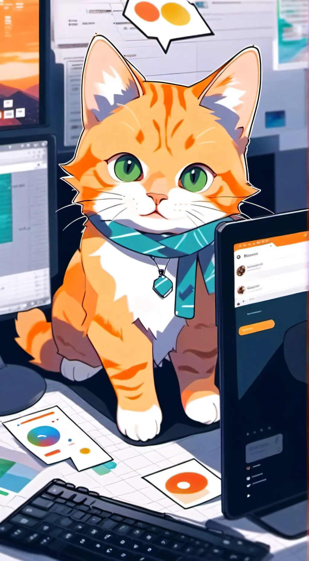 ai character: WhiskerClick background