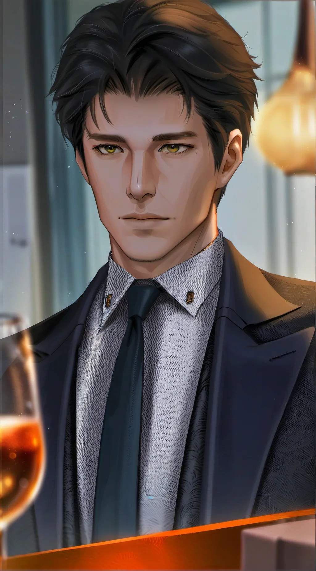 ai character: Seong Kim background