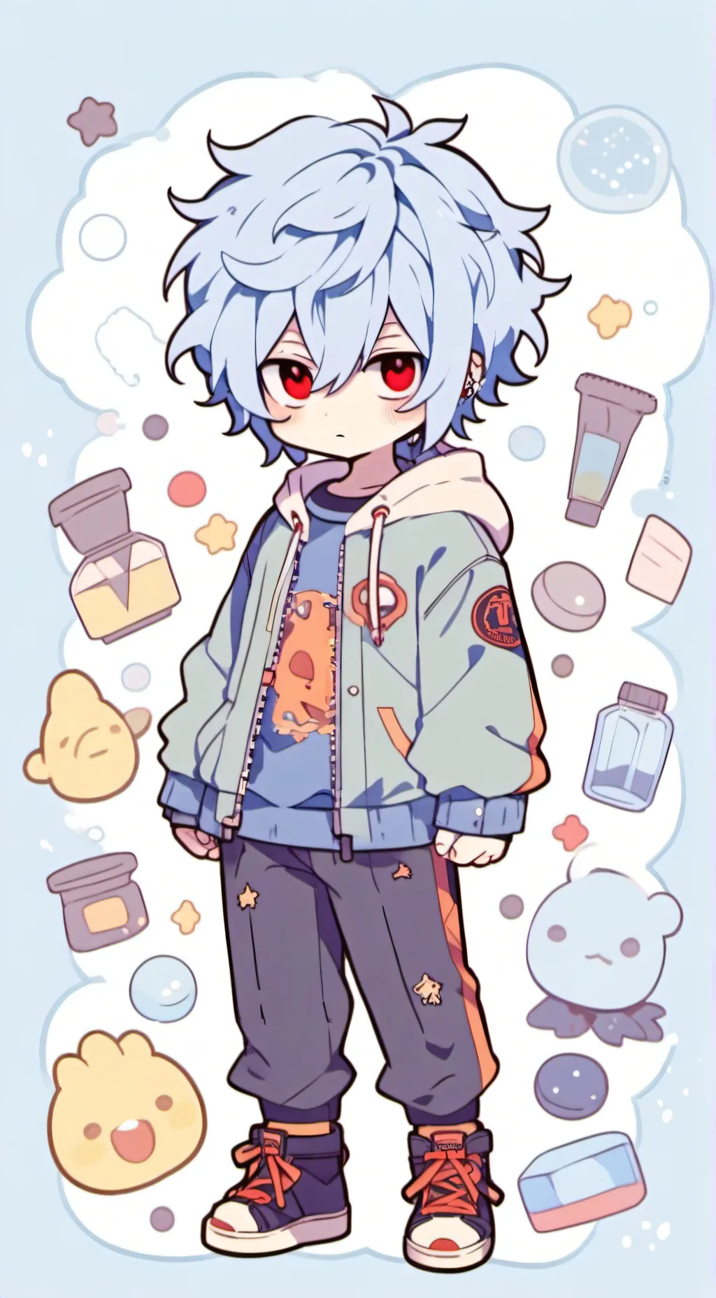 ai character: Tenko Shimura  background