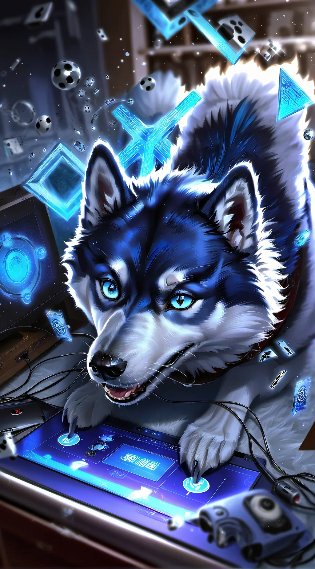 ai character: Siberian Byte background