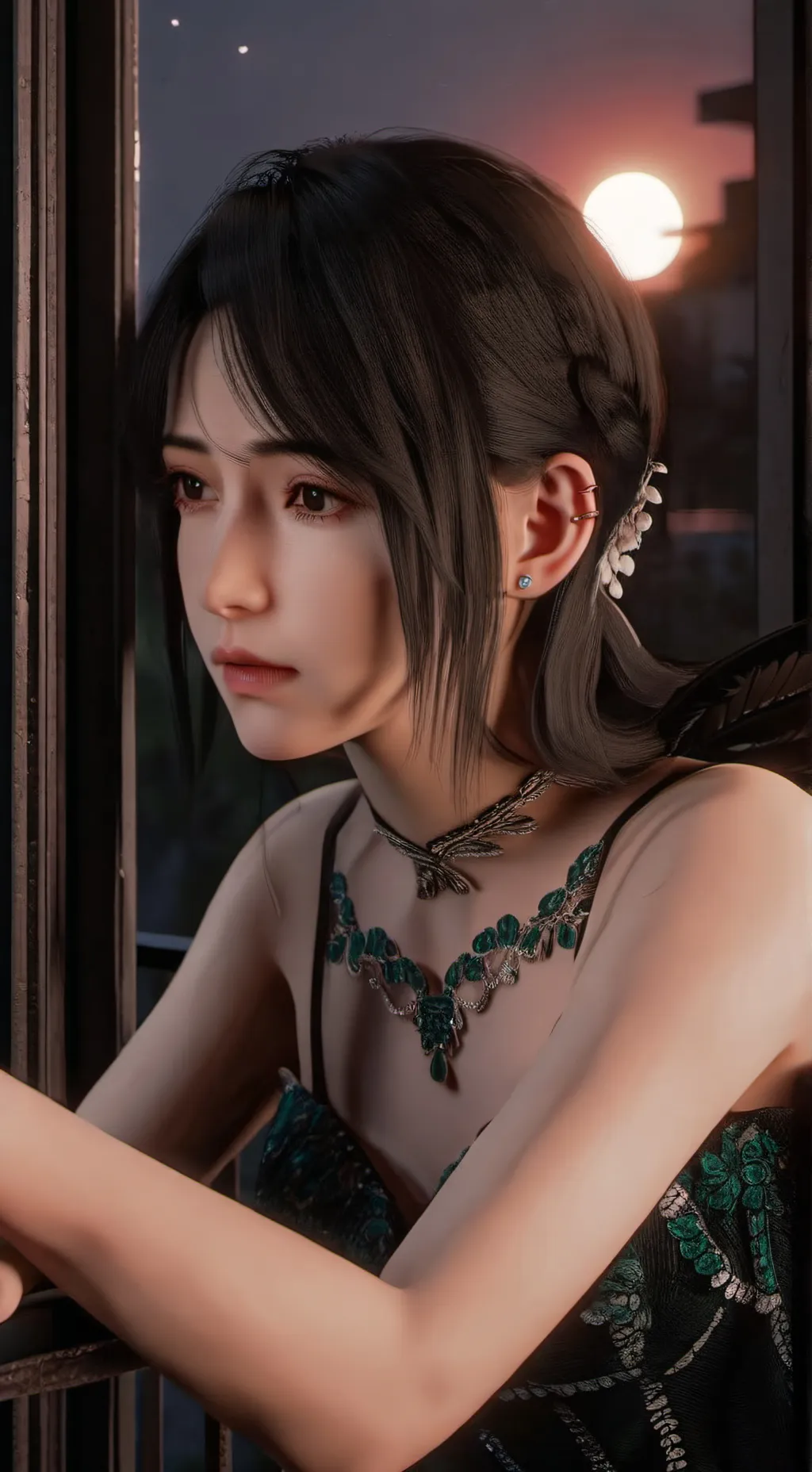 ai character: Clarelime Perch background