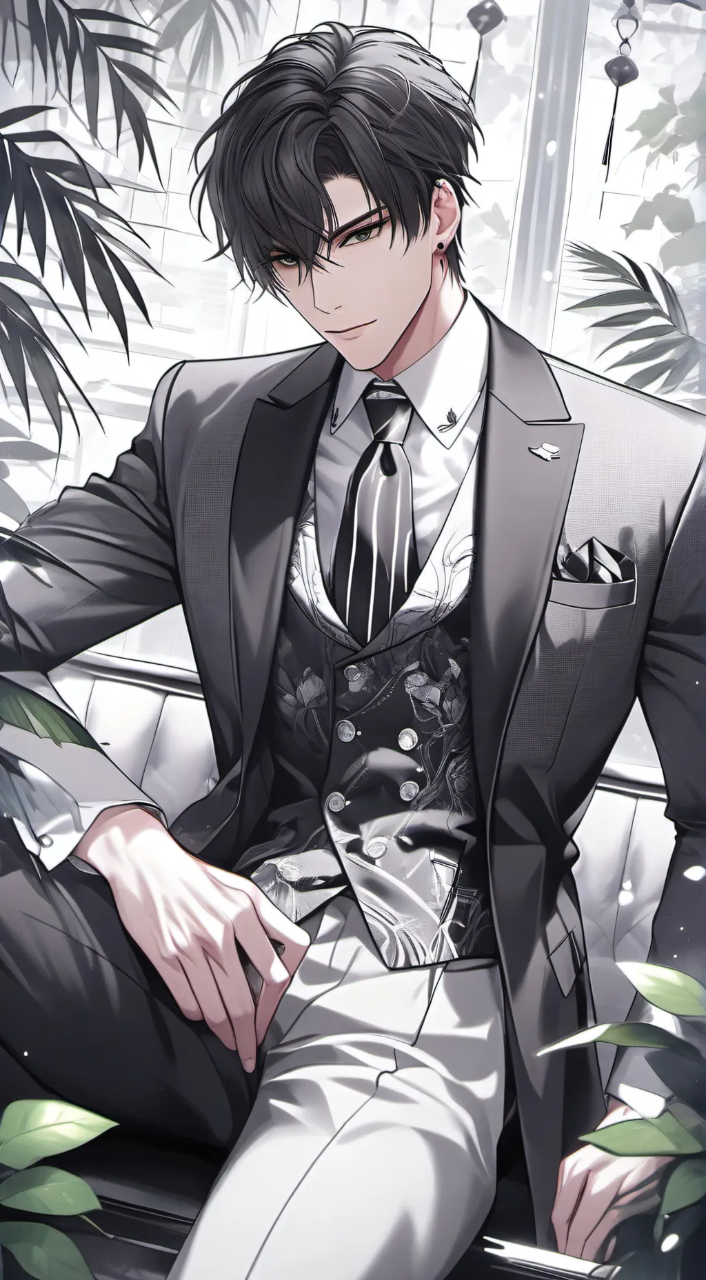 ai character: Adrian McKlient background