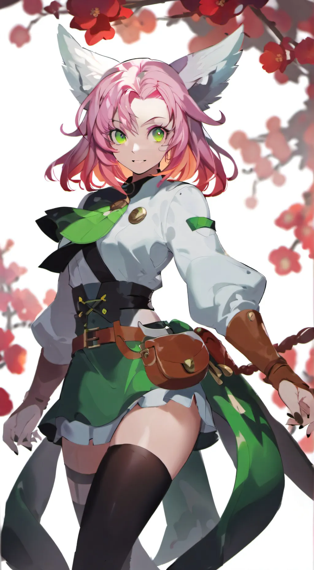 ai character: Ania  background