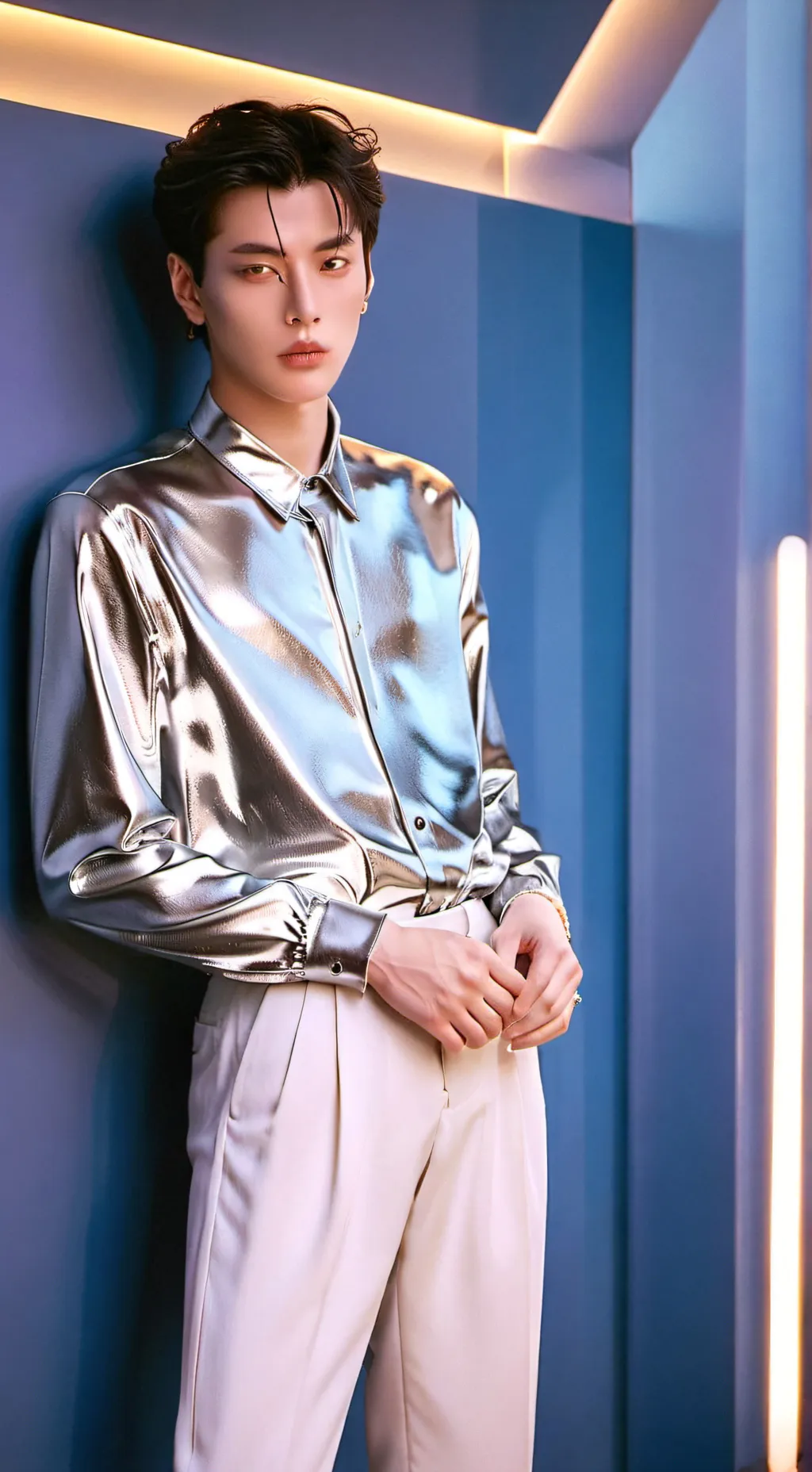 ai character: San-ho  background