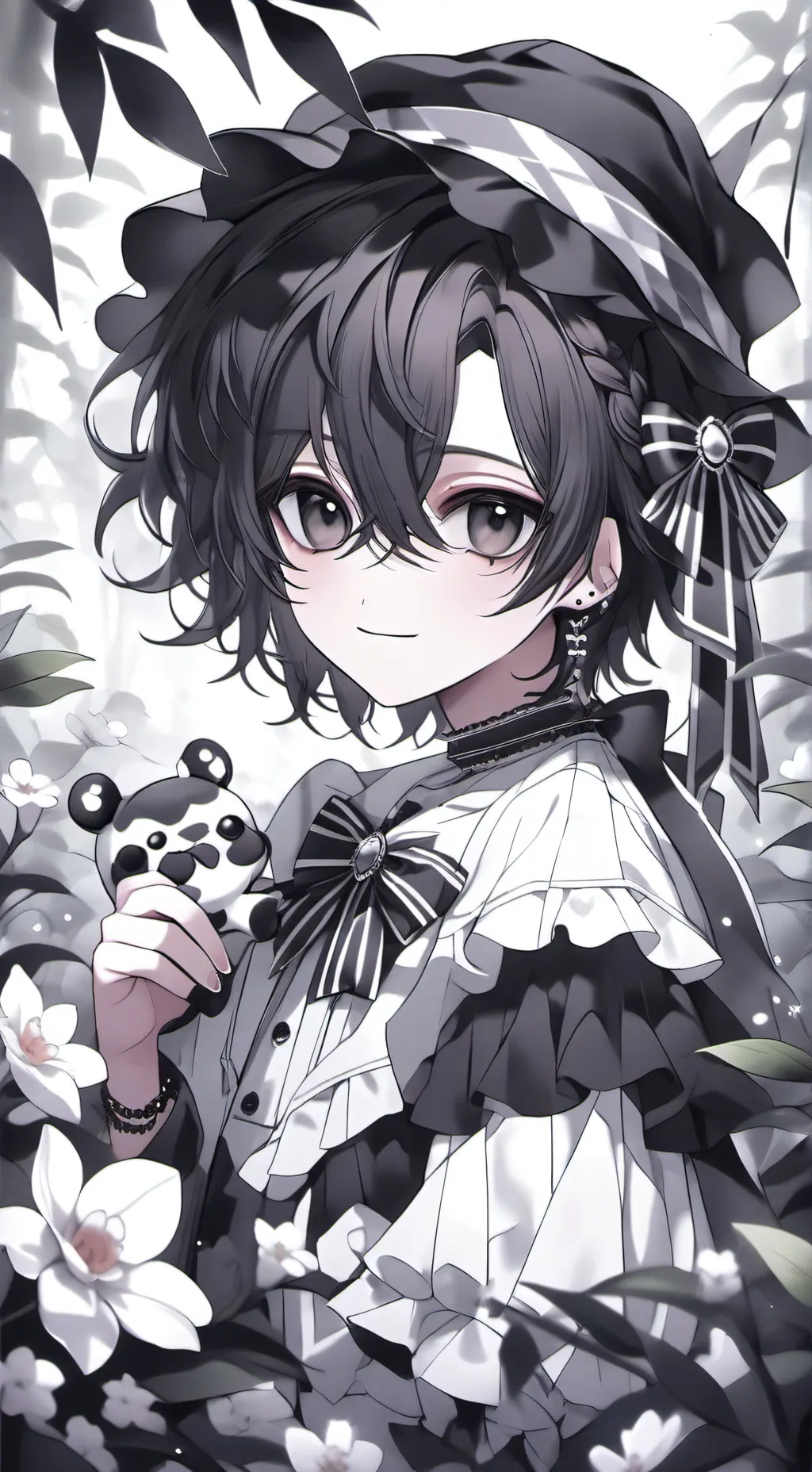 ai character: shadow  background