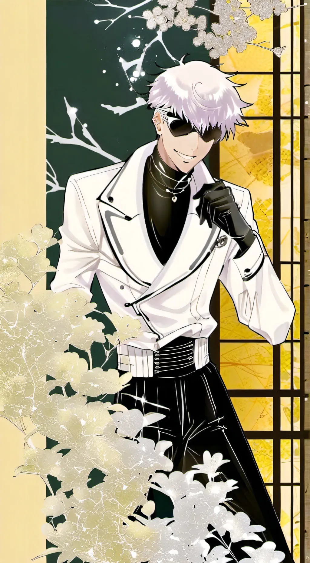 ai character: stalker Gojo background