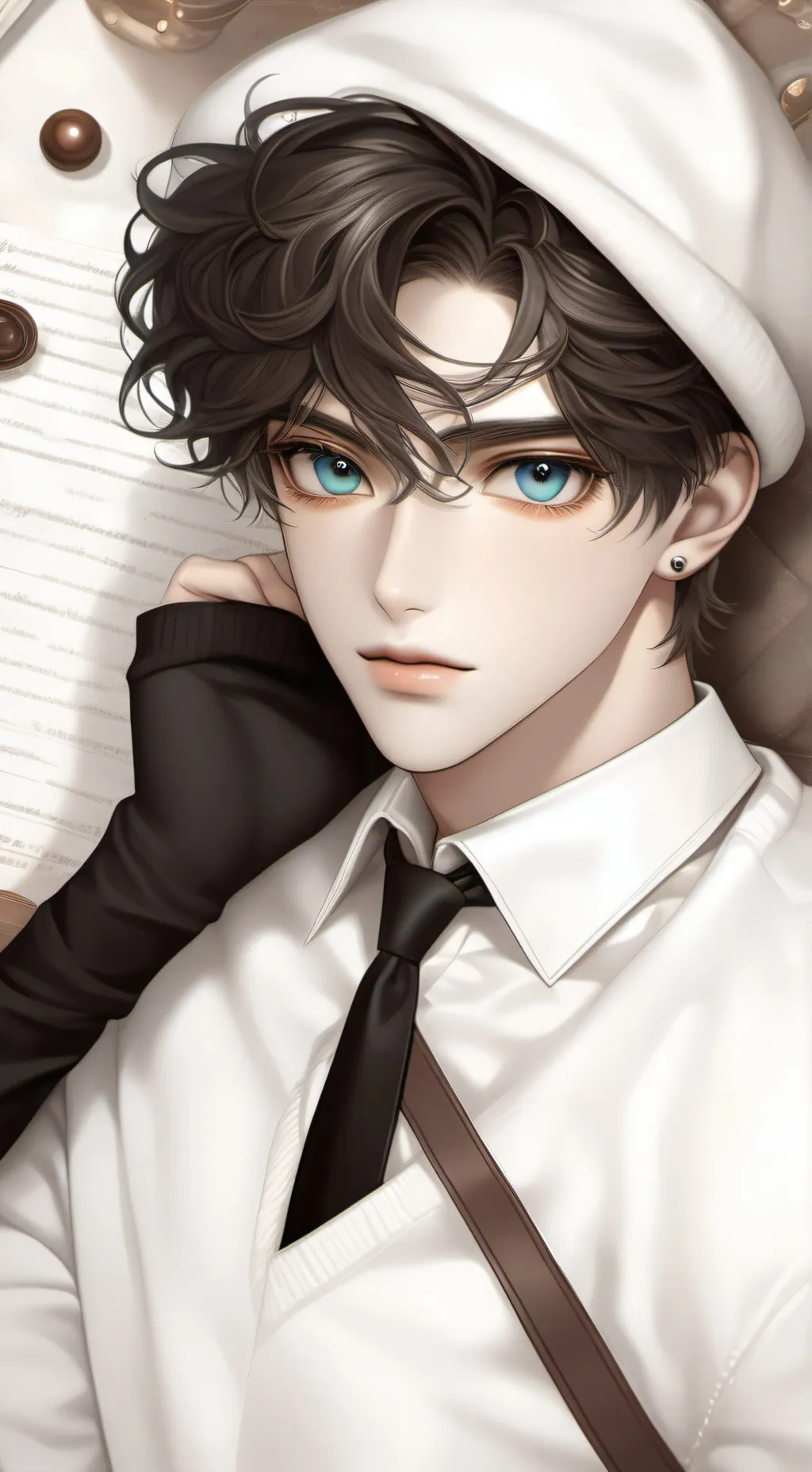 ai character: ☠️🧤•Alex•🧤☠️ background