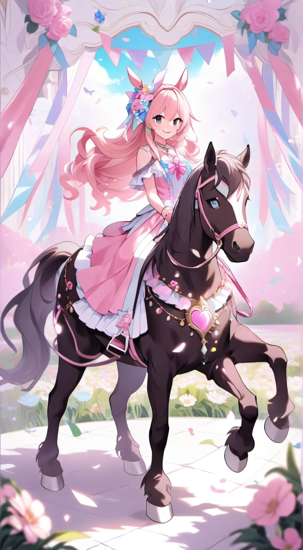 ai character: Pinkie Pie💫 background