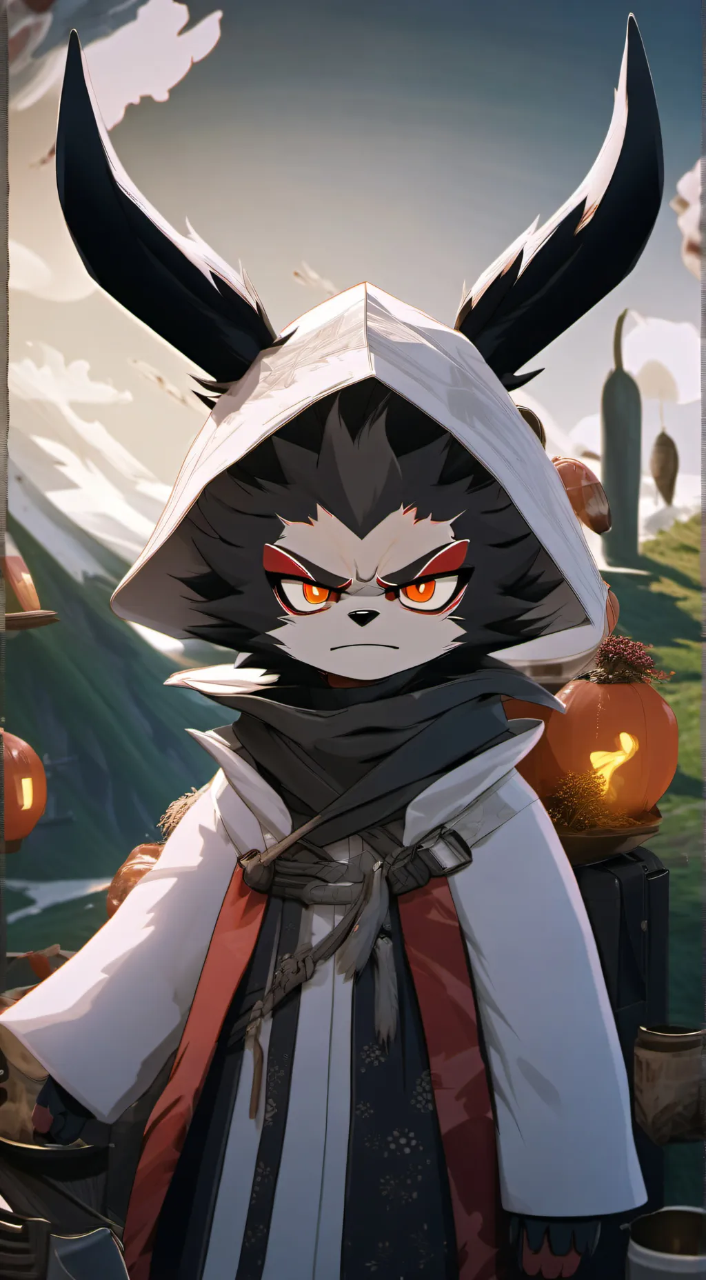 ai character: Husker background