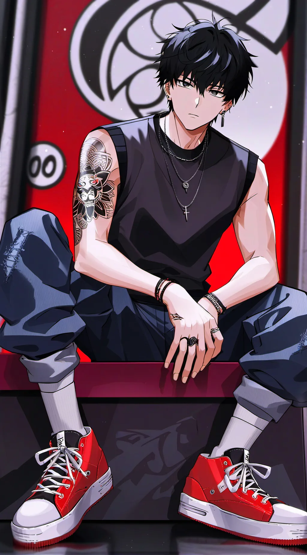 ai character: Danny >BL< background