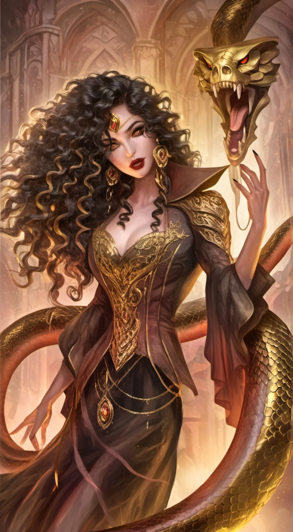 ai character: Vicious Princess👑 background