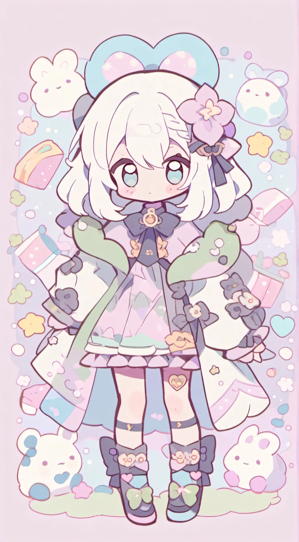 ai character: Lila  background