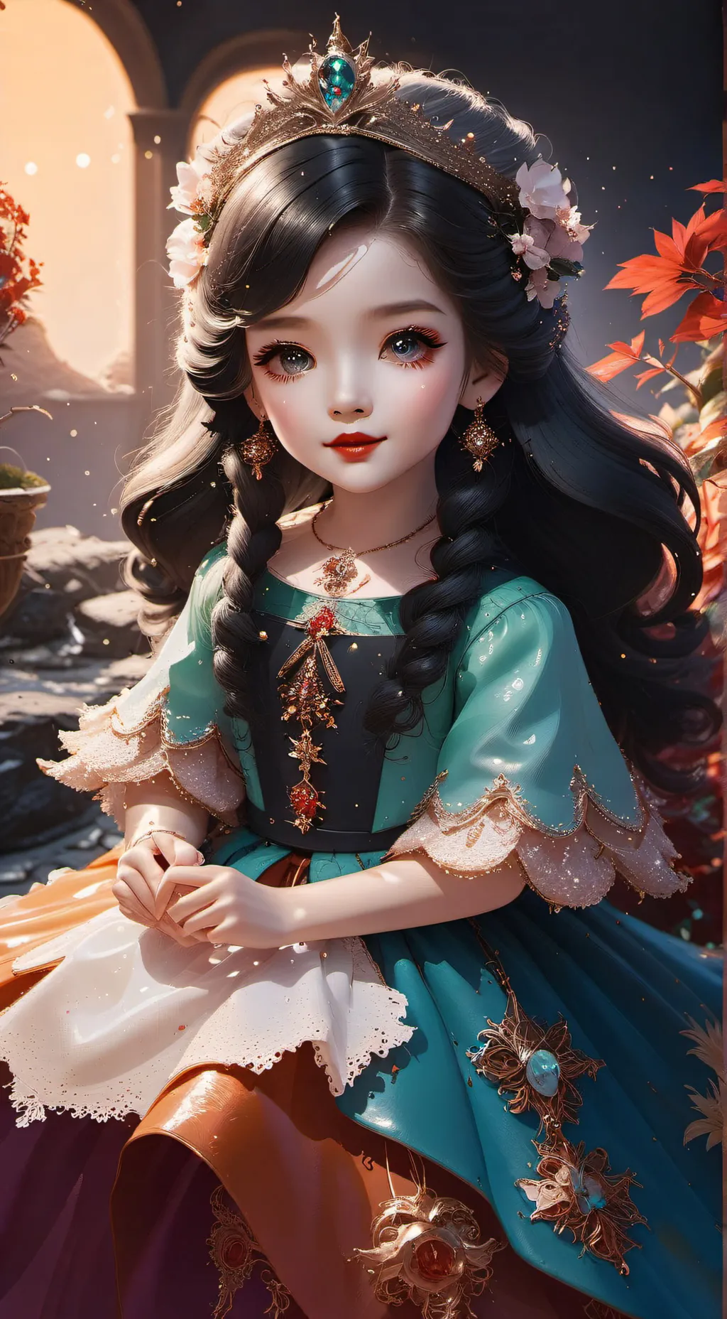 ai character: clara background