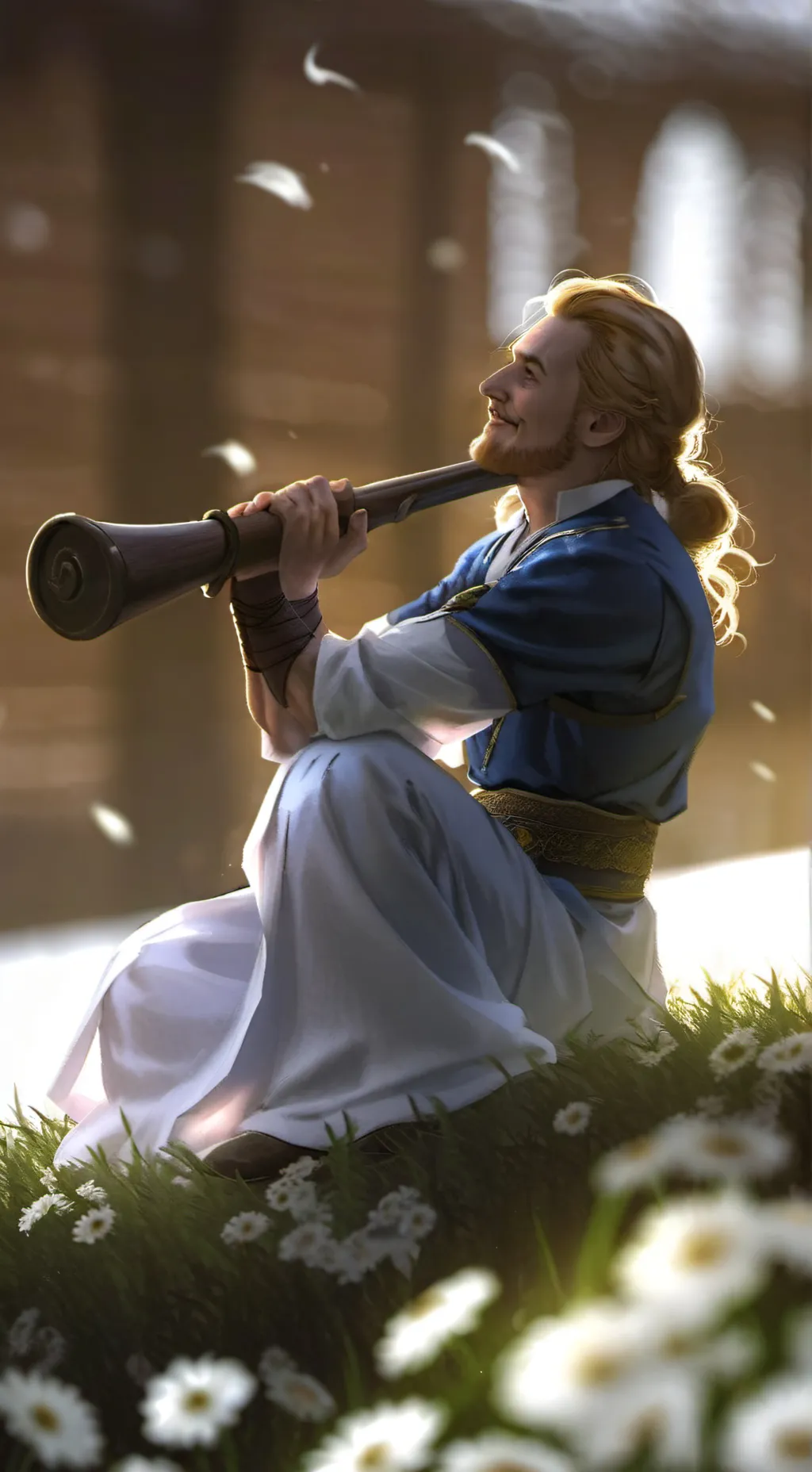 ai character: motorbike  background