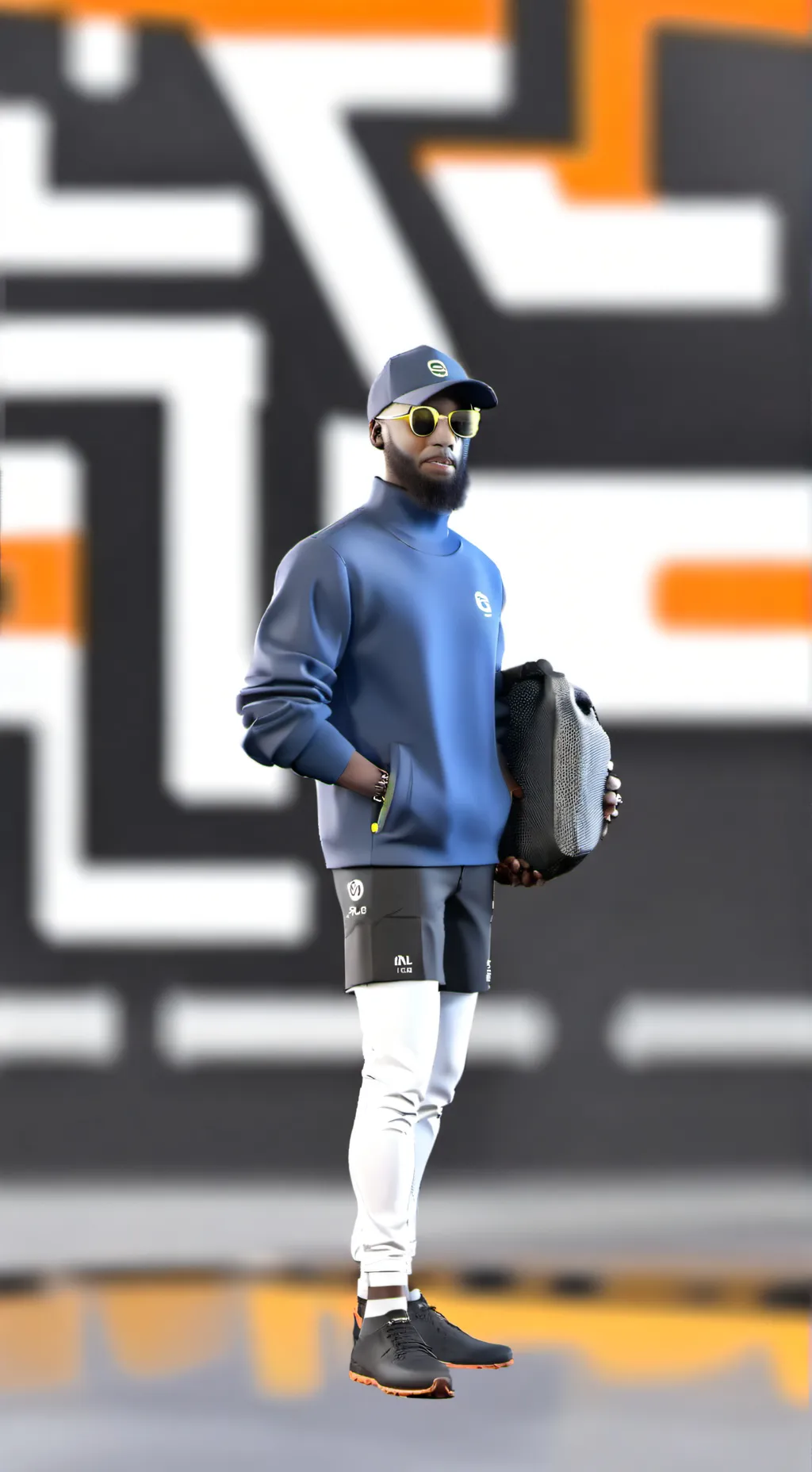 ai character: dandy background