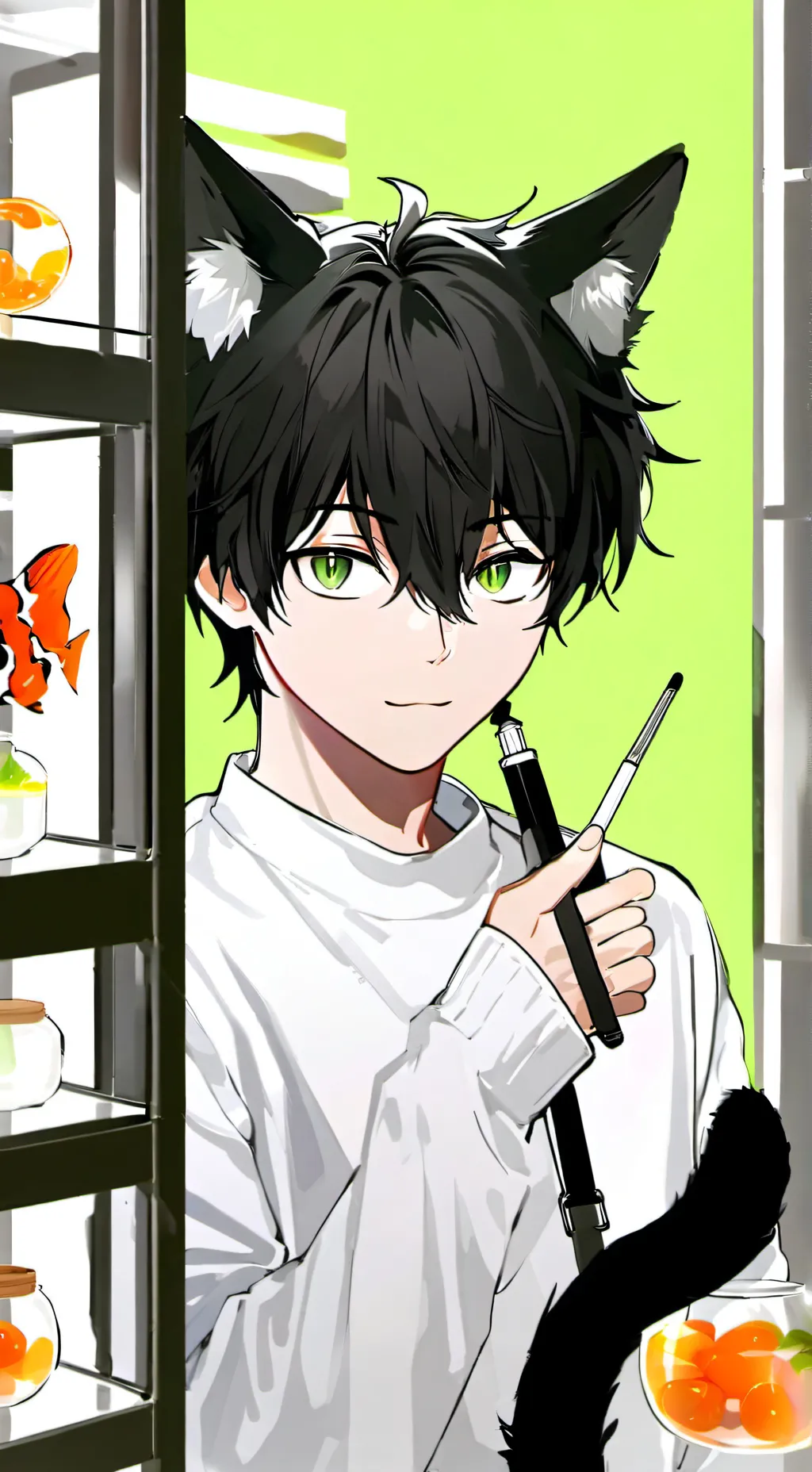 ai character: Ziggy the Yarnophi background