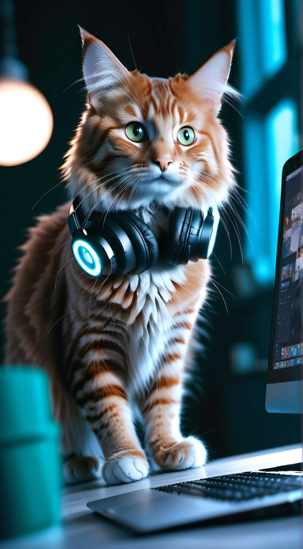 ai character: Byte background