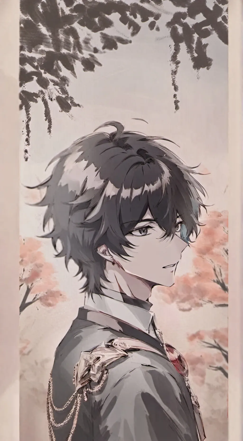 ai character: 𖤐꧁𝚓𝚊𝚡꧂𖤐 background