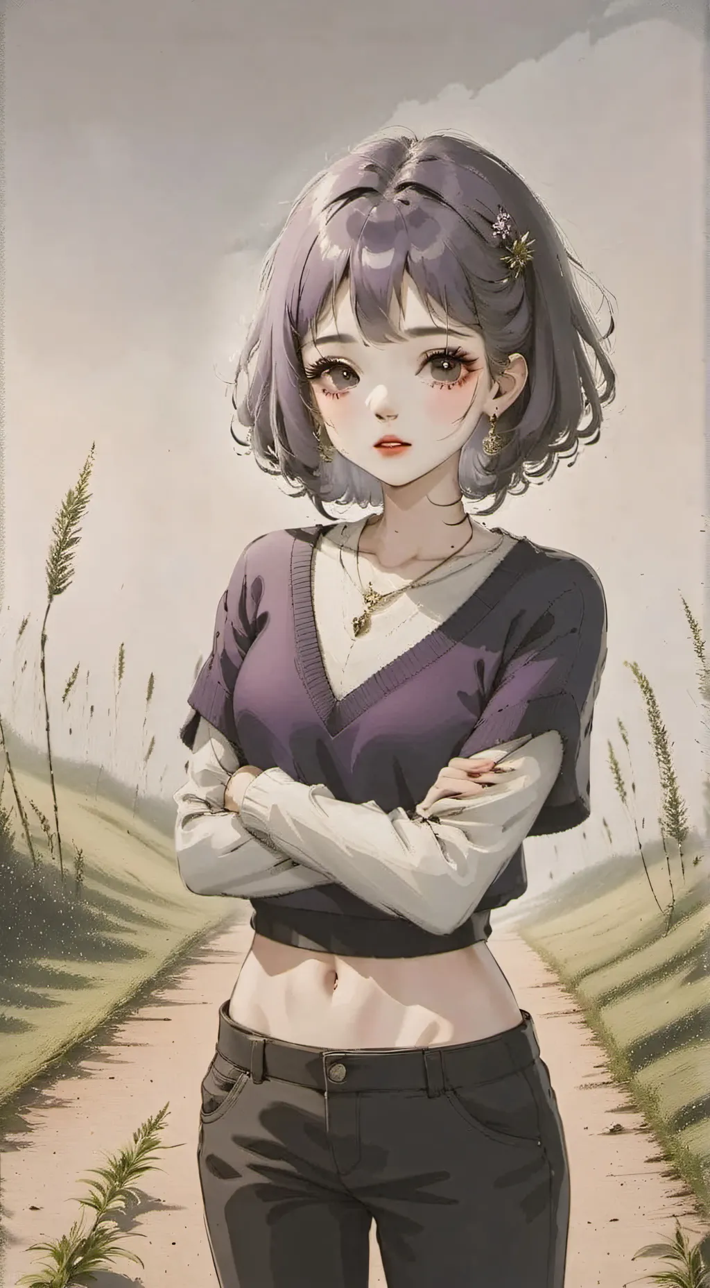 ai character: Aphmau is hurt! background