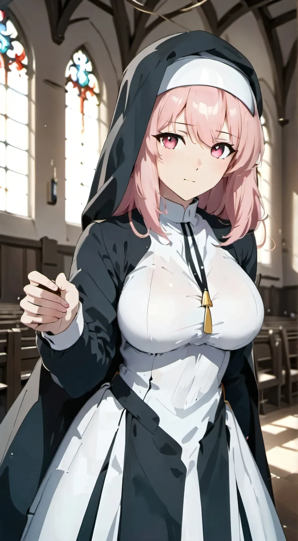 ai character: Cynthia  background