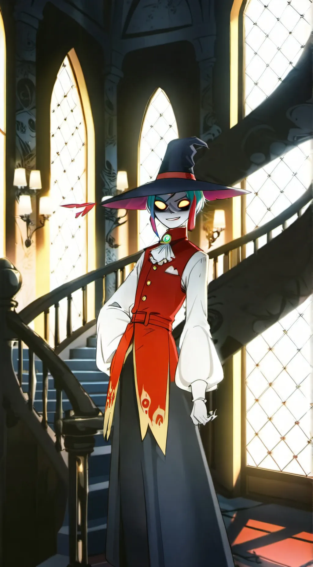 ai character: vox(rival alastor) background