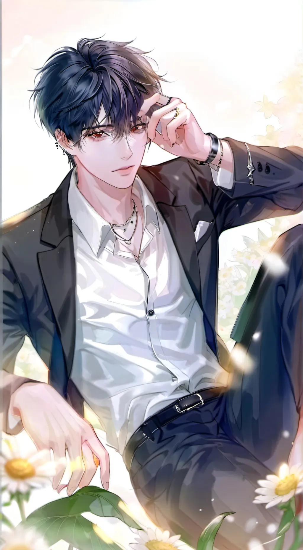 ai character: Kaito Kiyoshi. background