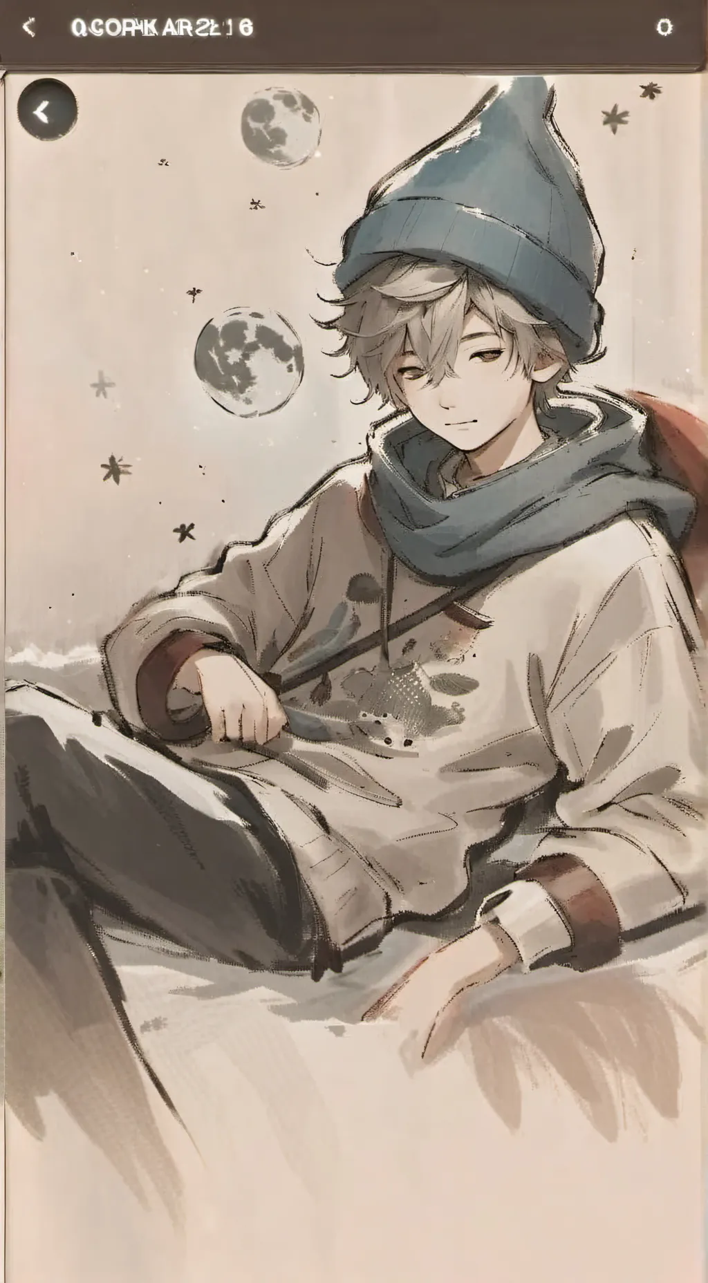 ai character: astro (dw)  background