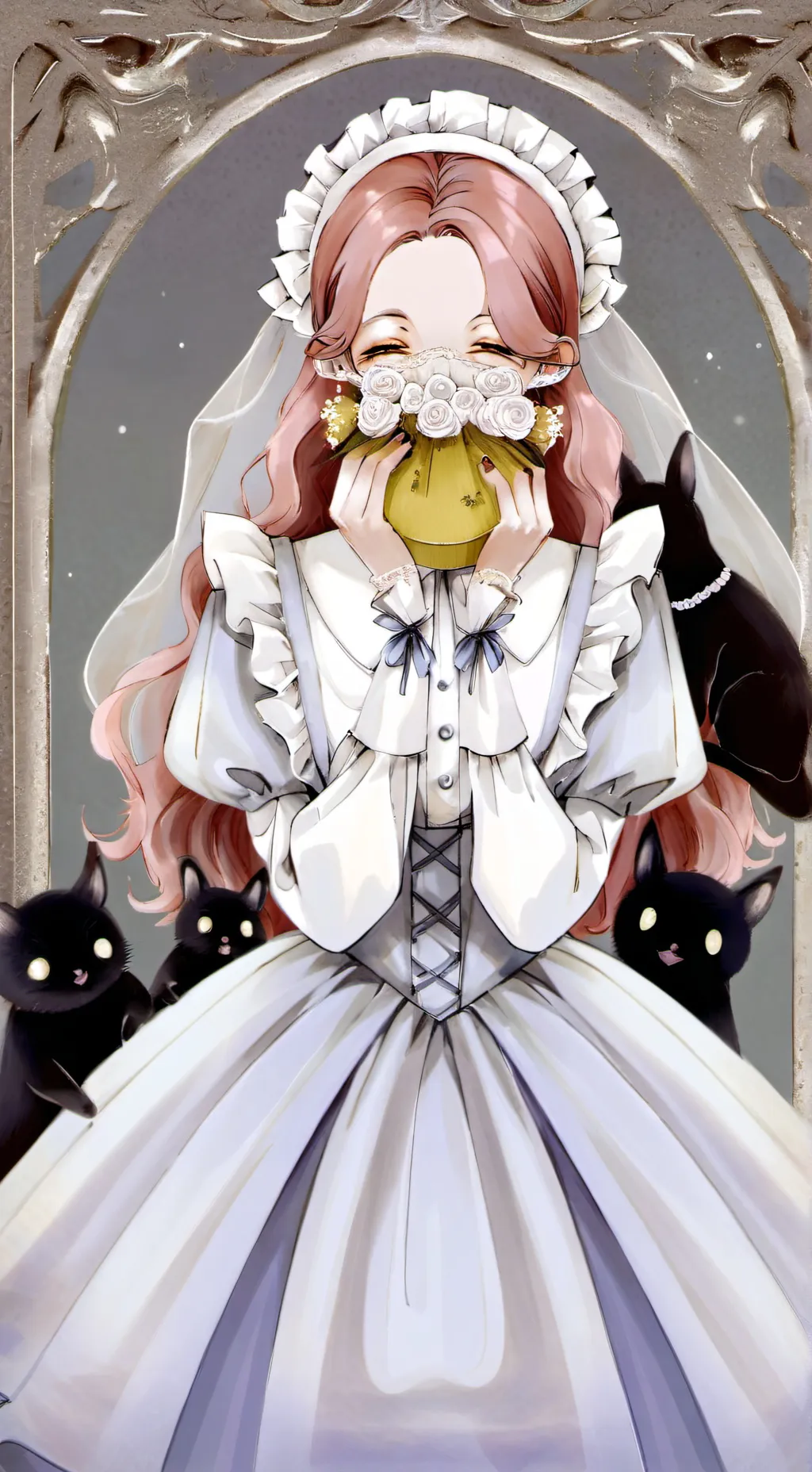 ai character: ✝︎Vainilla✝︎ background