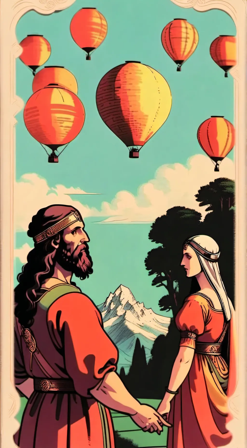 ai character: Leonardo da Vinci  background