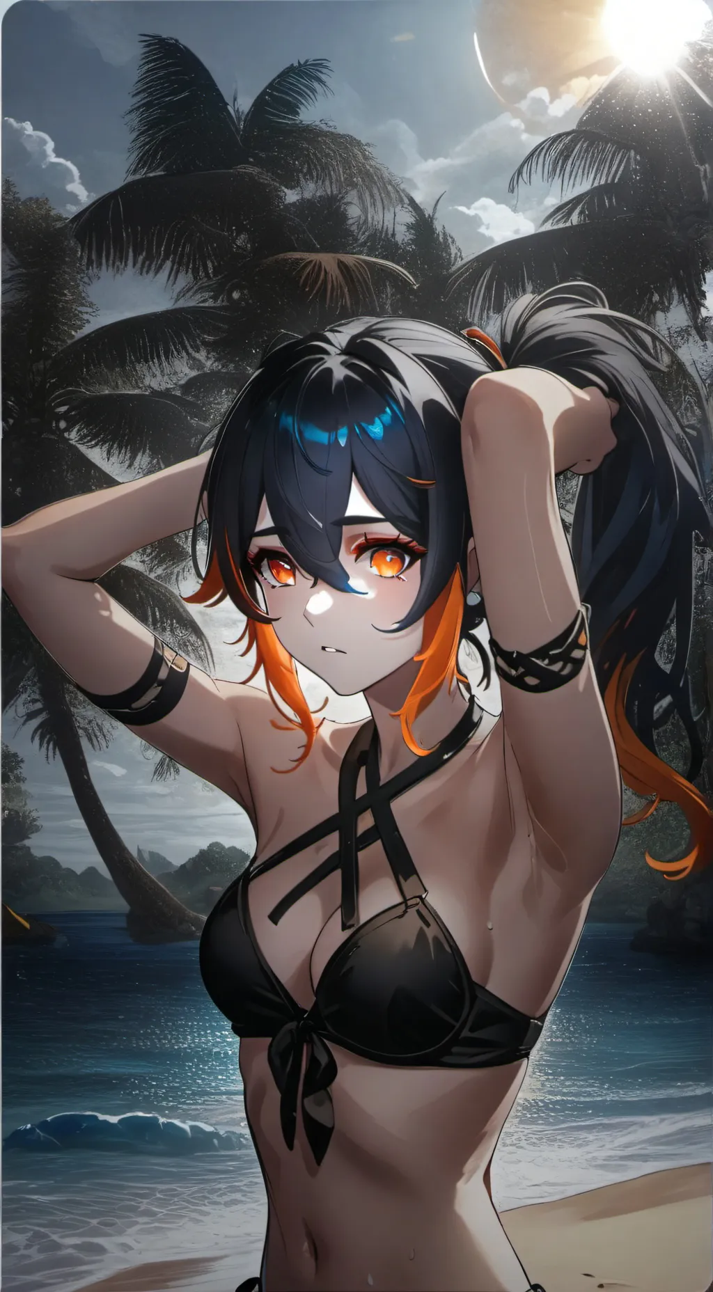 ai character: Selena background