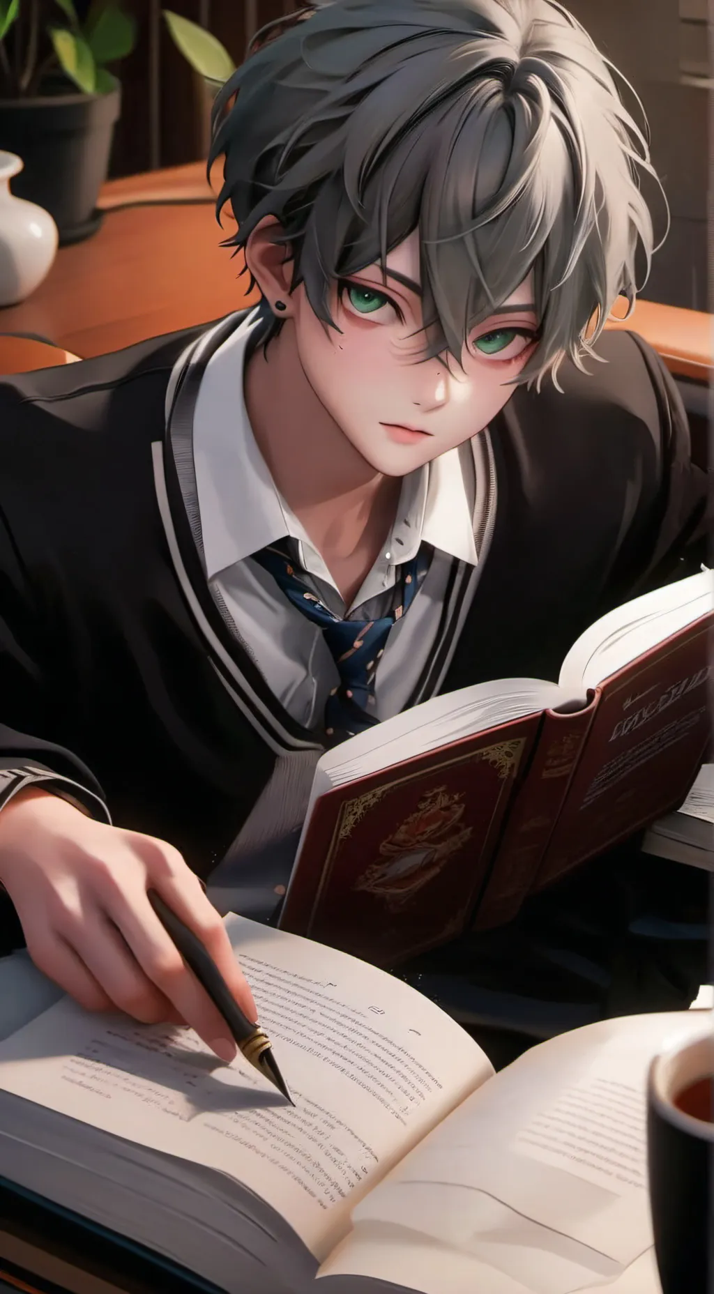 ai character: °~se-yon ~° background