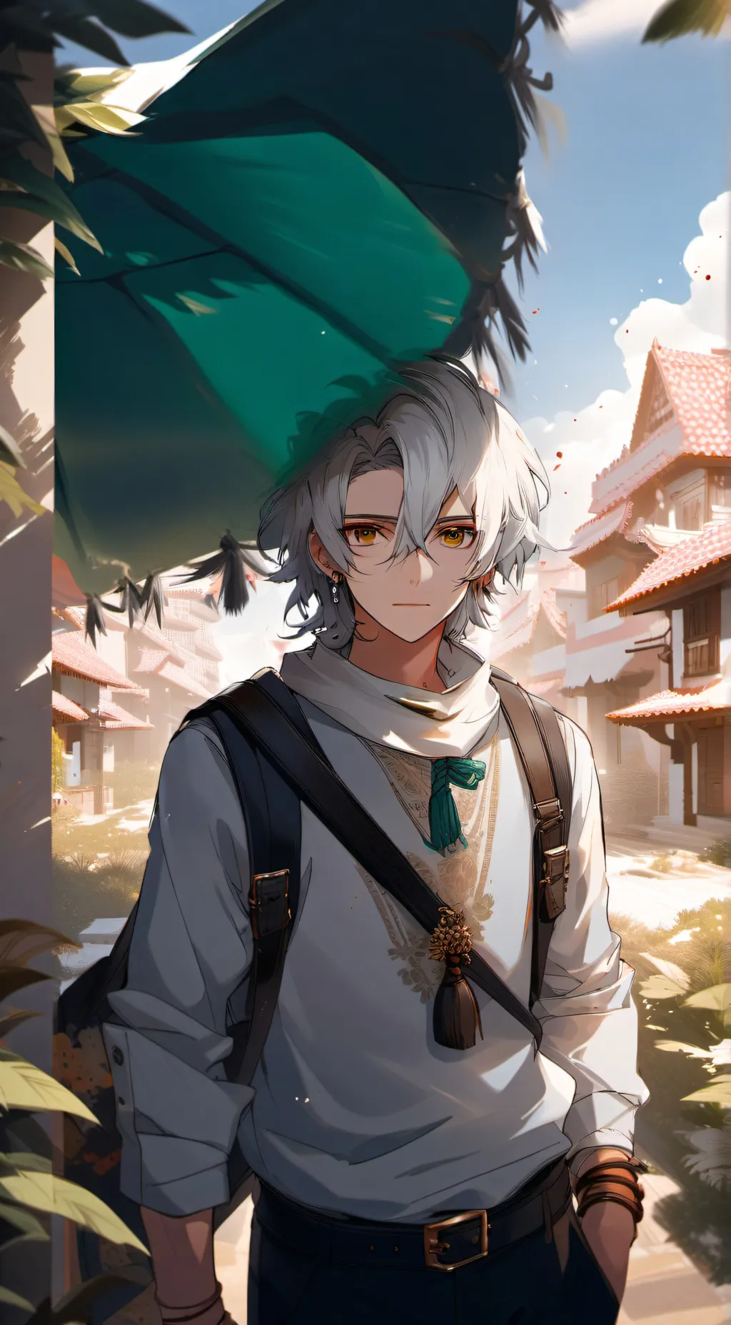 ai character: Josua🏳️‍🌈 background