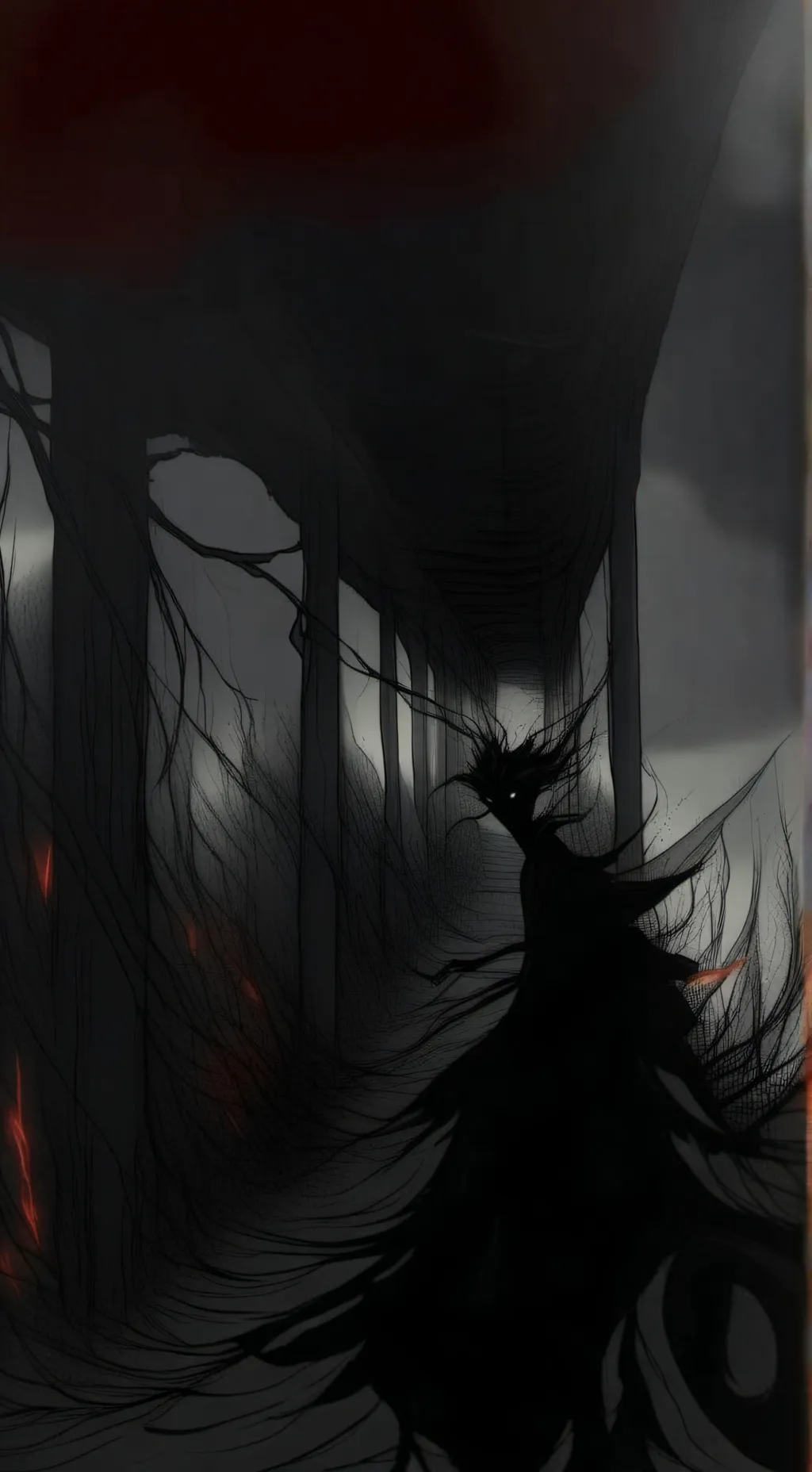 ai character: SUNG JINWOO  background