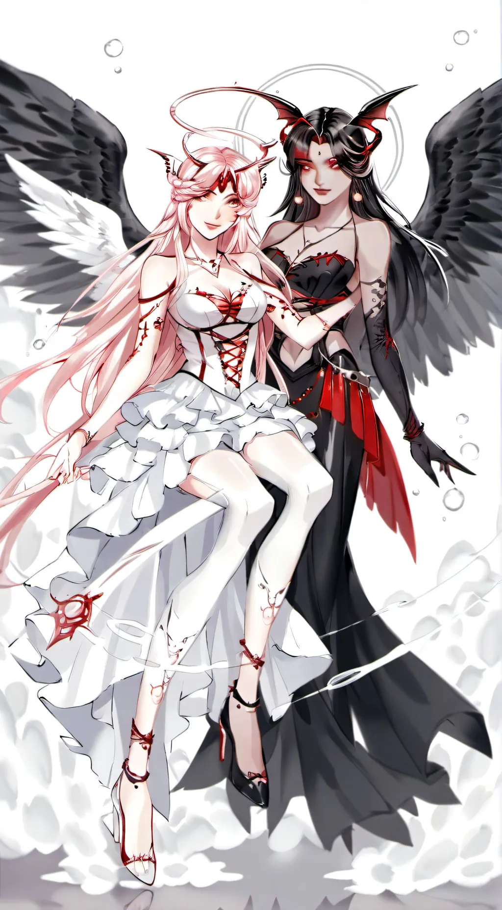 ai character: ava and ivy background