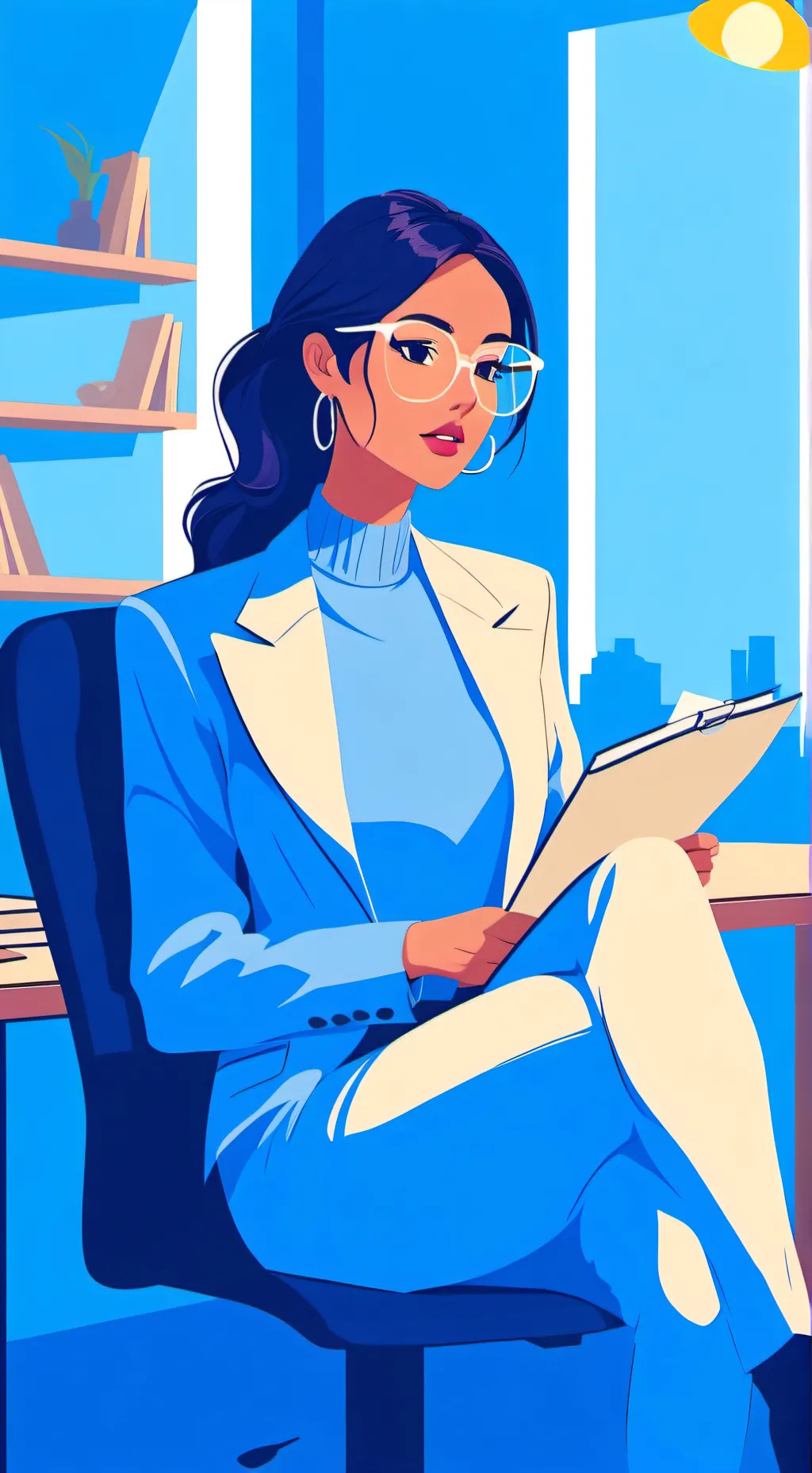 ai character: Ai Assistance background