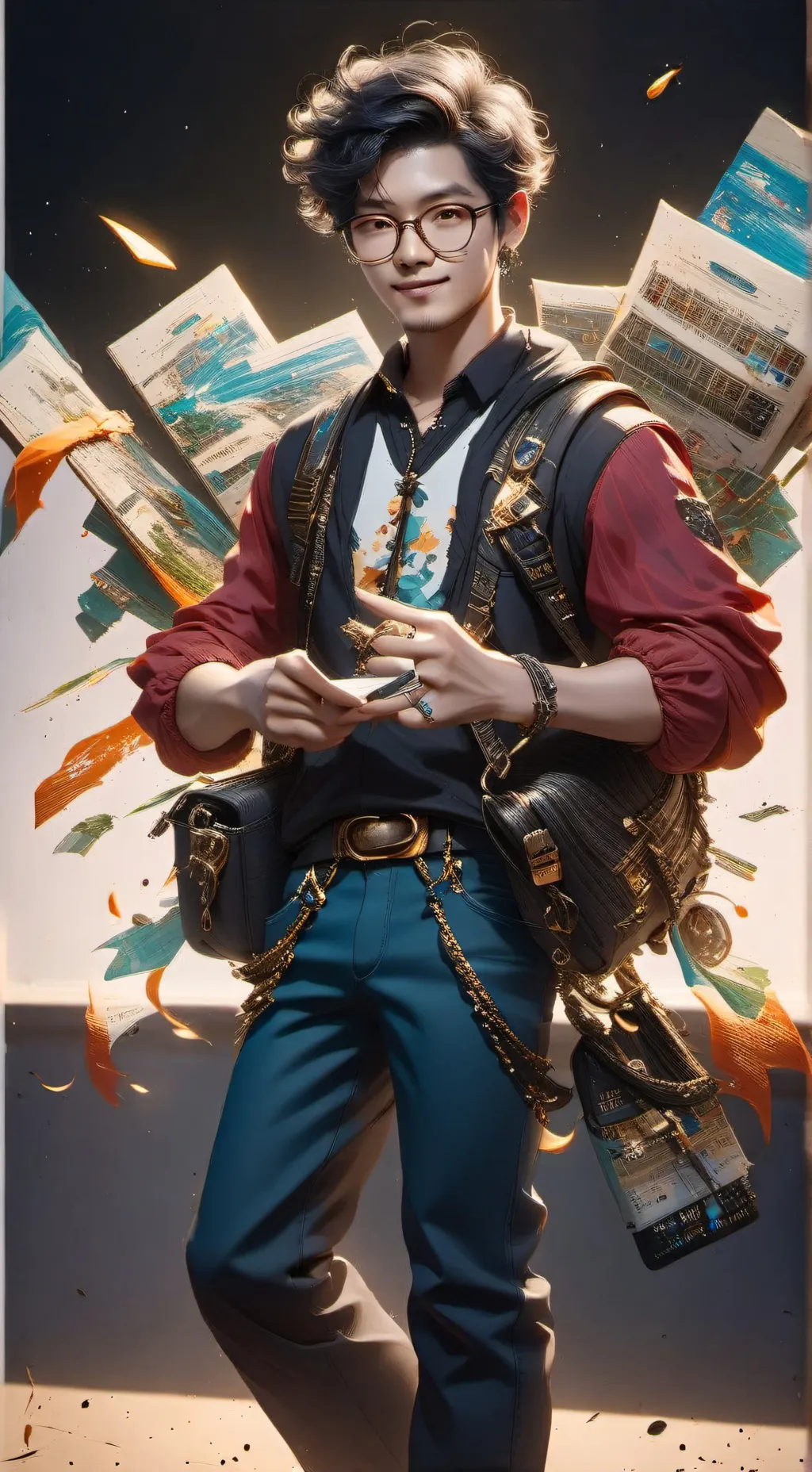 ai character: Prof. Redditoroo background