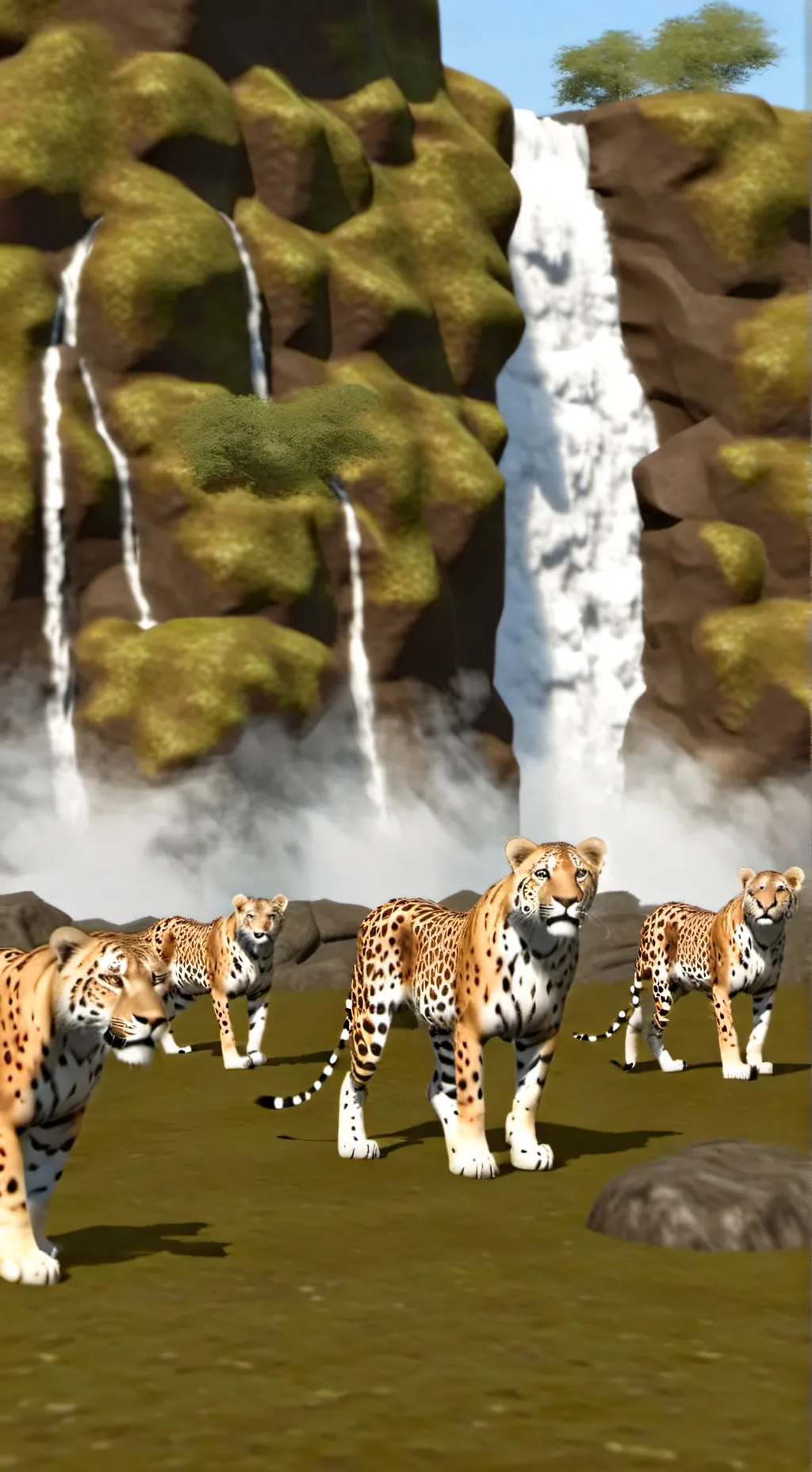 Talkie AI - Chat with feline enclosure 